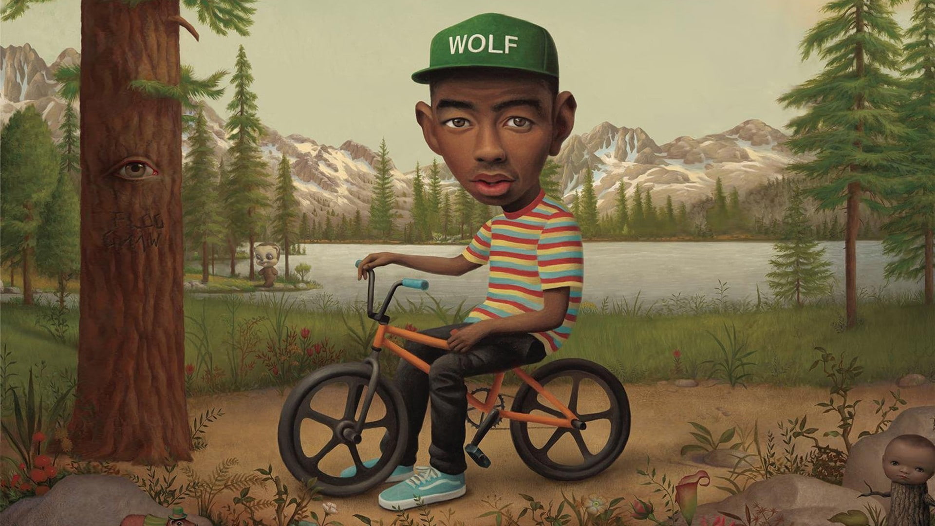 Caricature, Tyler The Creator, 1080P, Hip Hop, HD Wallpaper