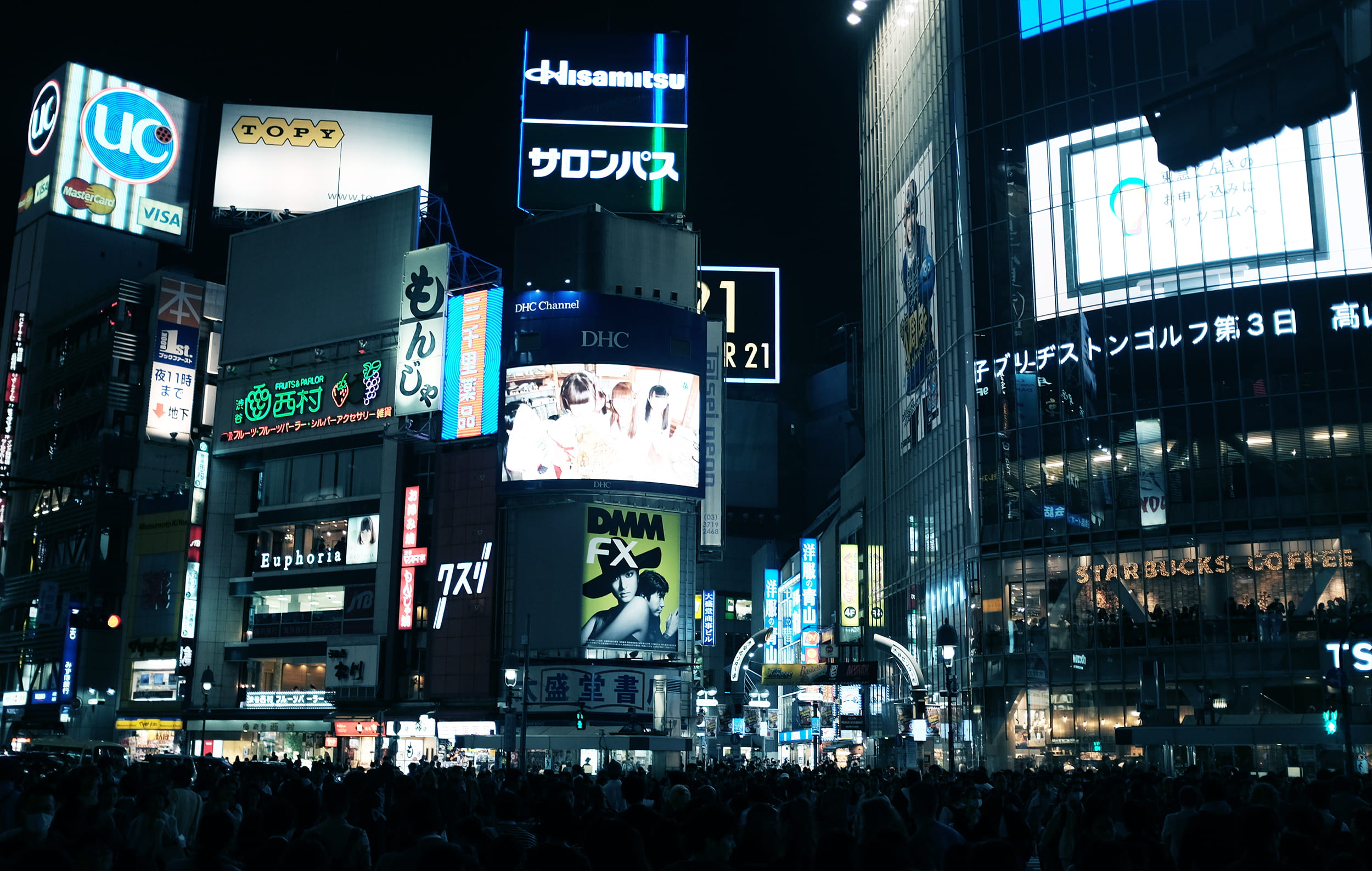 communication, sound, tokyo, crazy, city, 1080P, commercial sign, advertisement, architecture, group of people, building exterior, sign, lifestyles, japan, HD Wallpaper