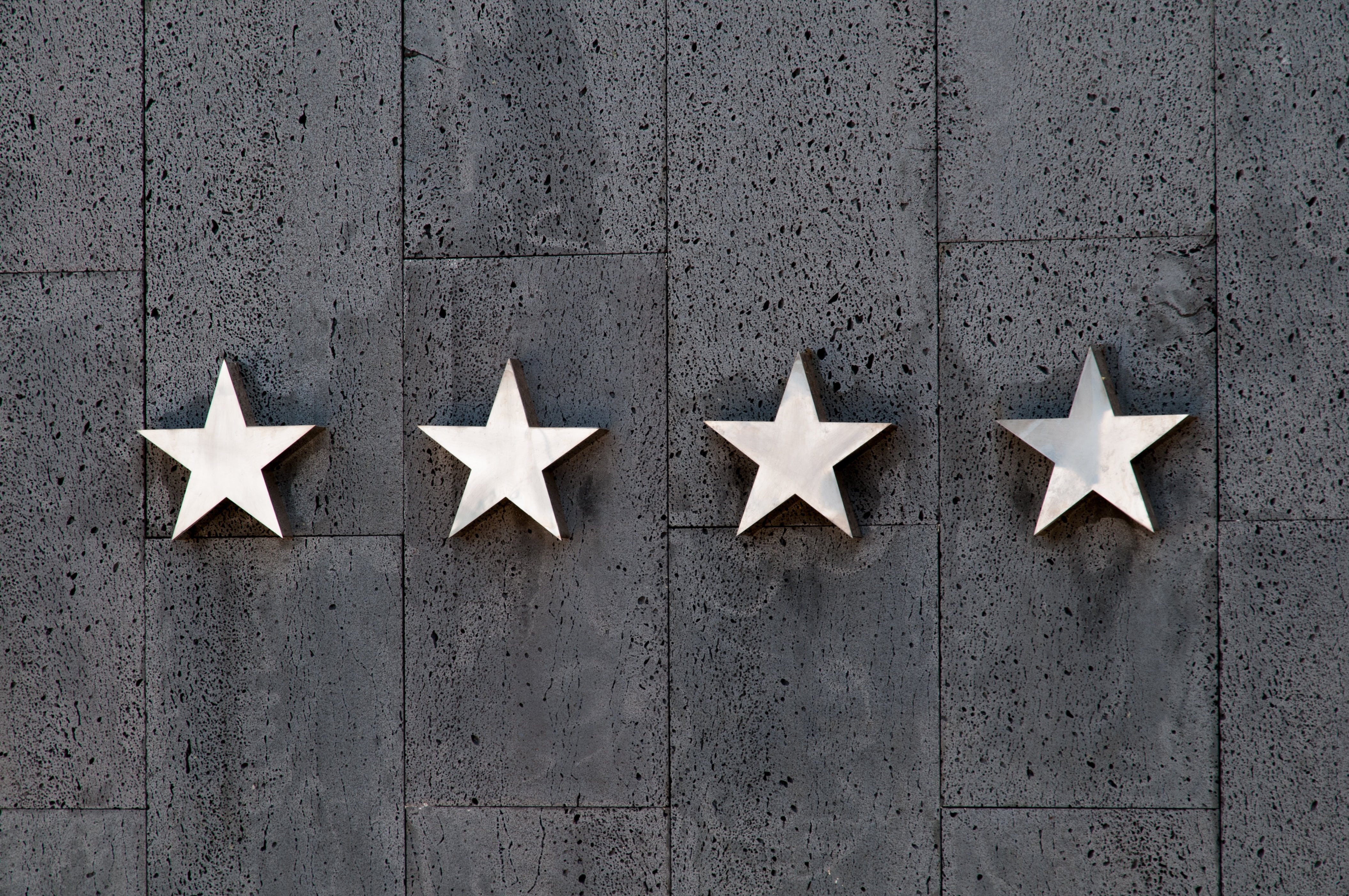 wall - building feature, in a row, communication, people, rating, metal, star, quality, silver, group of objects, shape, hotel, flag, creativity, premium, HD Wallpaper