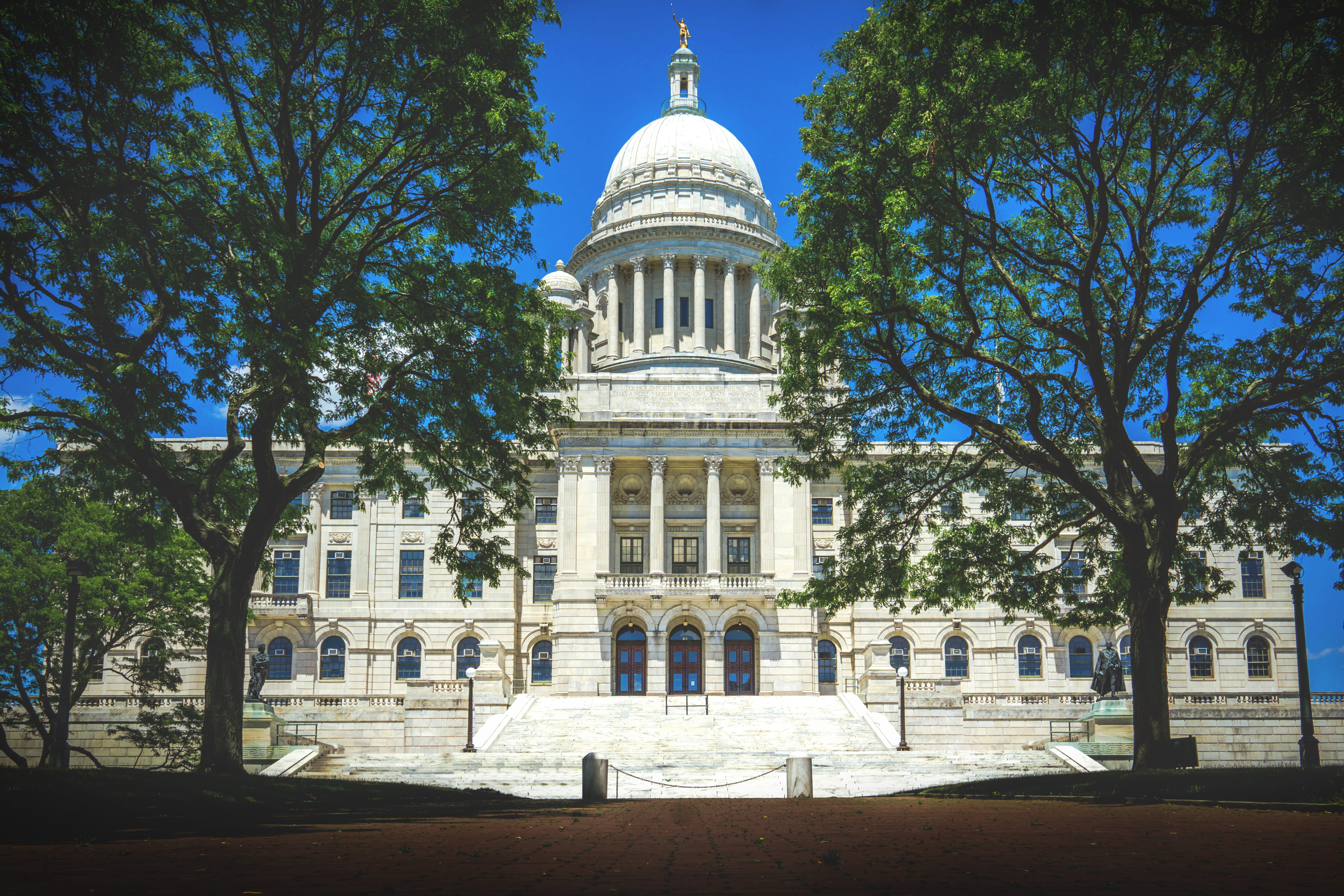 nature, providence, outdoors, city, rhode island state house of representatives, government, architecture, plant, building exterior, facade, architectural column, HD Wallpaper