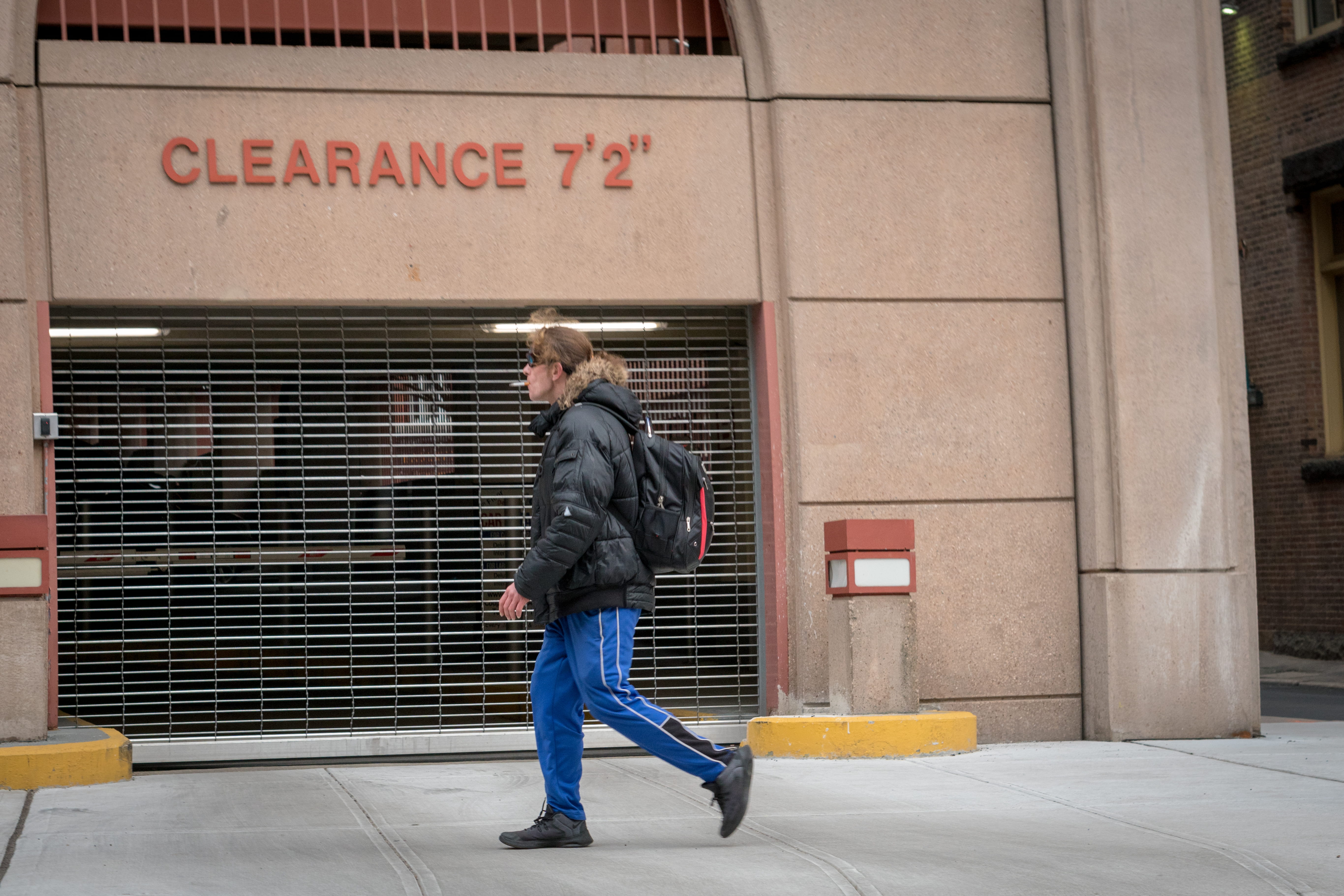 full length, text, men, casual clothing, providence, united states, 5K, lifestyles, side view, city, street, sign, western script, day, one person, communication, HD Wallpaper