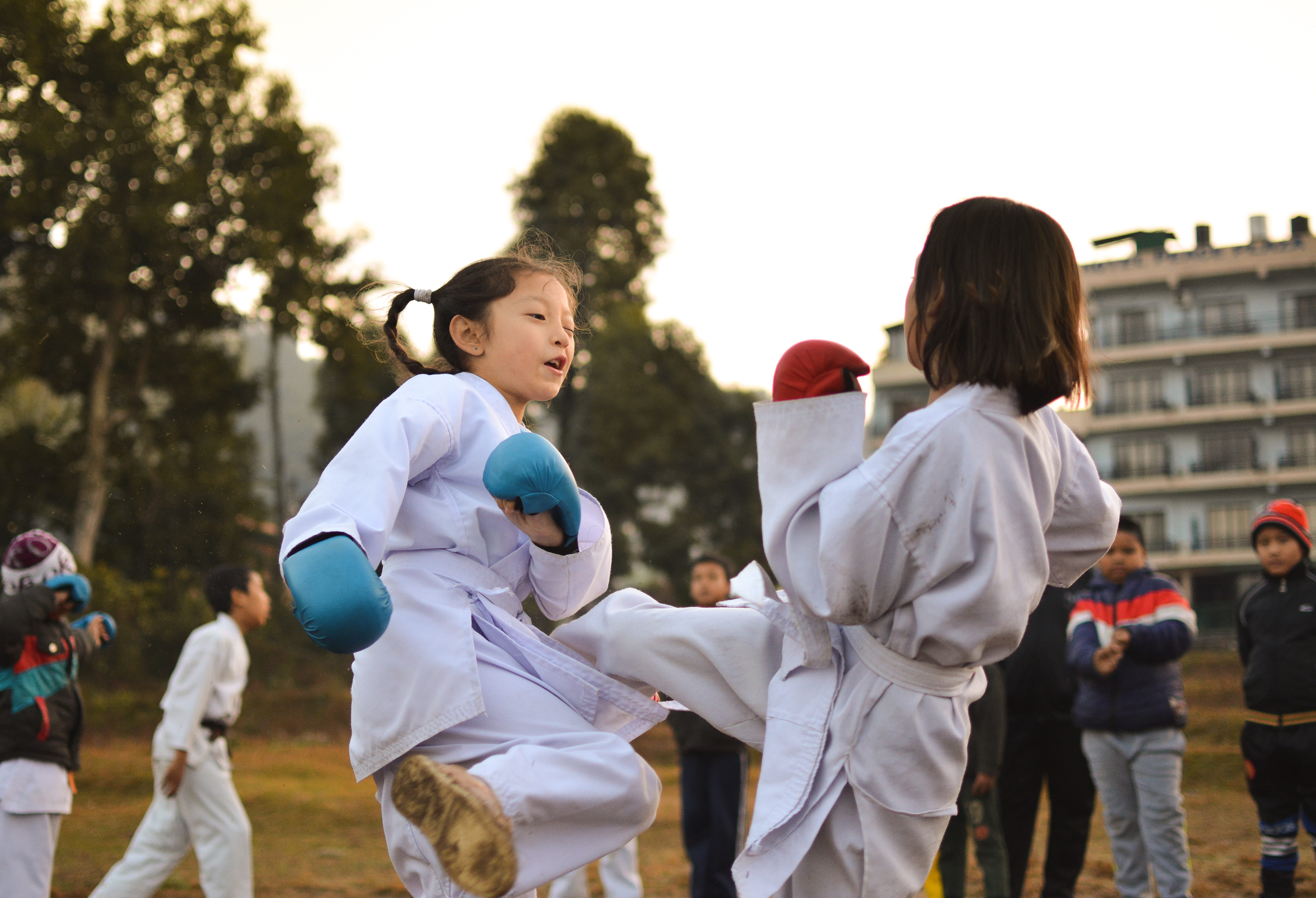 men, nature, emotion, family, girl, girls, group of people, kickboxing, art, daytime, boys, children, females, fighting, building, real people, people, HD Wallpaper