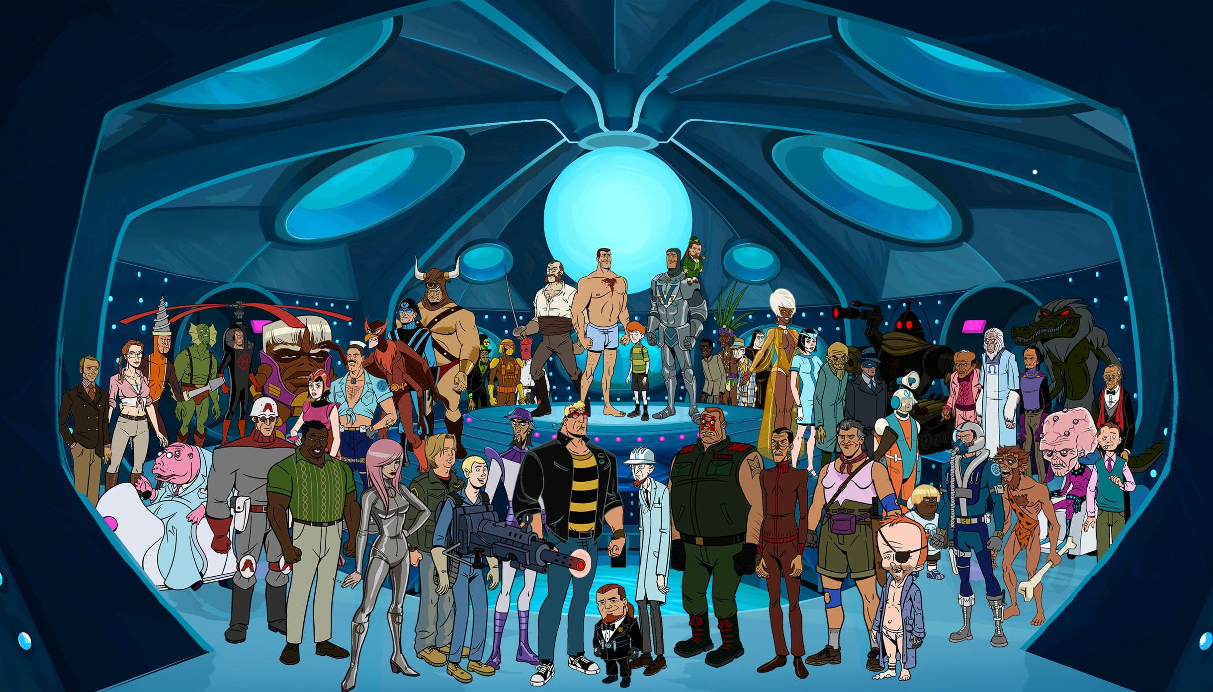 bros, 1080P, cartoon, comedy, venture, adventure, HD Wallpaper