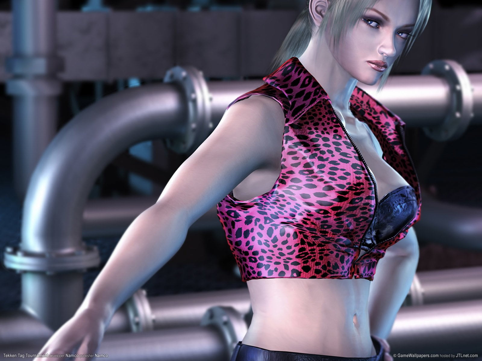 clothing, beautiful woman, fashion, beauty, 720P, young adult, real people, hairstyle, indoors, adult, portrait, Tekken Tag Tournament, weight training, HD Wallpaper