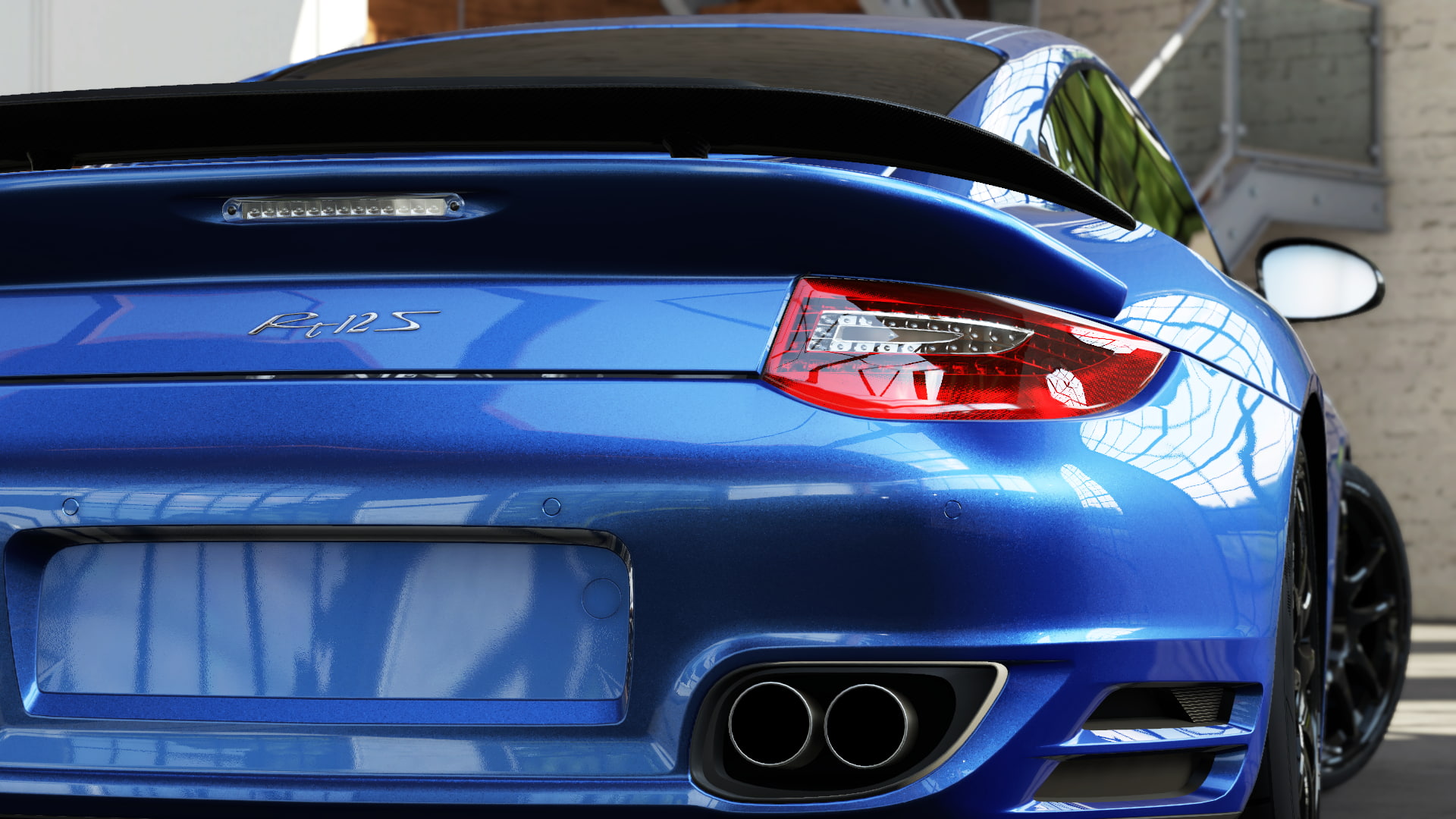 reflection, close-up, mode of transportation, Forza Motorsport 5, day, car, lighting equipment, outdoors, headlight, land vehicle, security, RUF Rt 12 S, HD Wallpaper