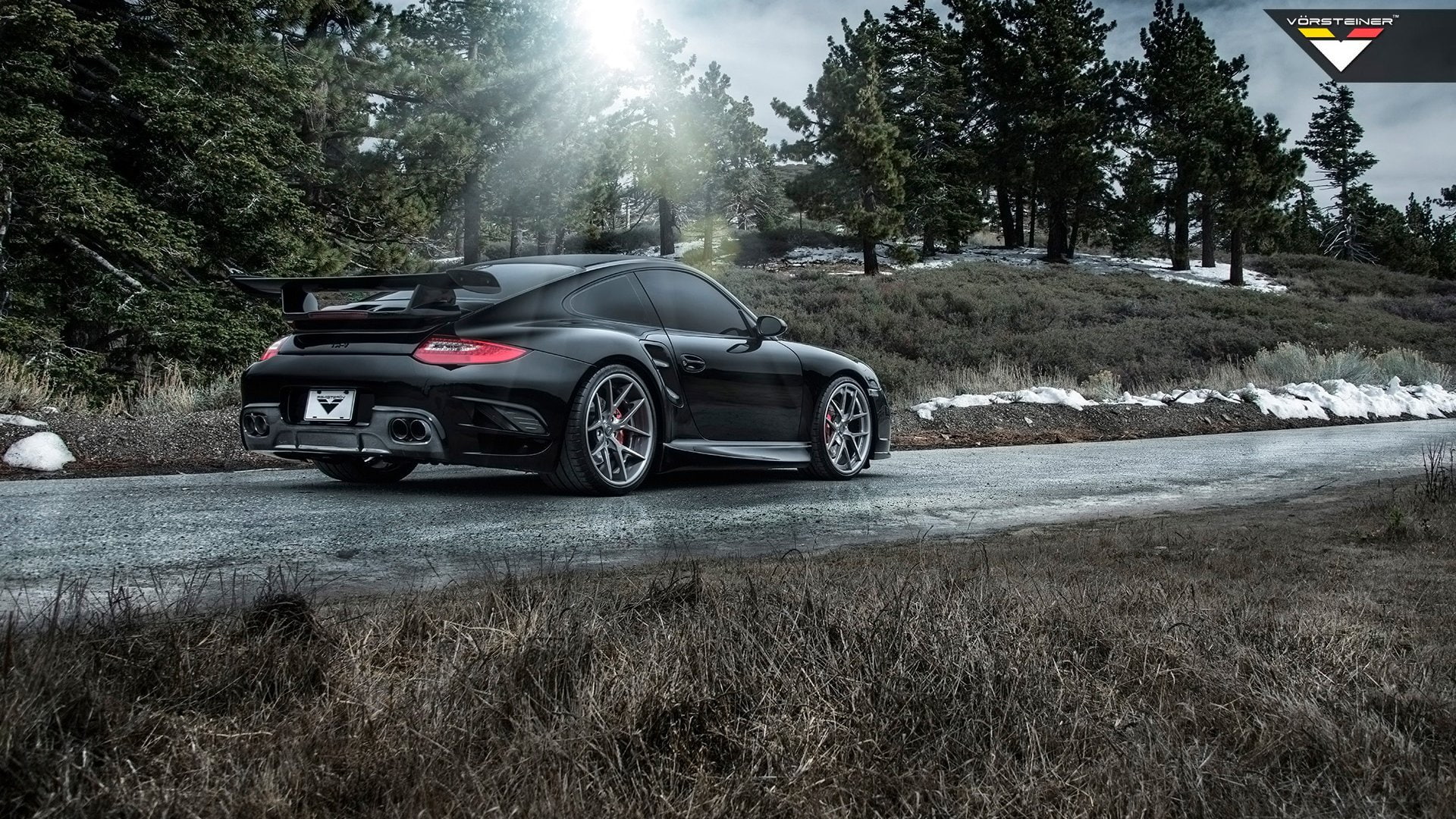 v-rt, 1080P, turbo, vorsteiner, 997, porsche, static, 2006-2012, HD Wallpaper