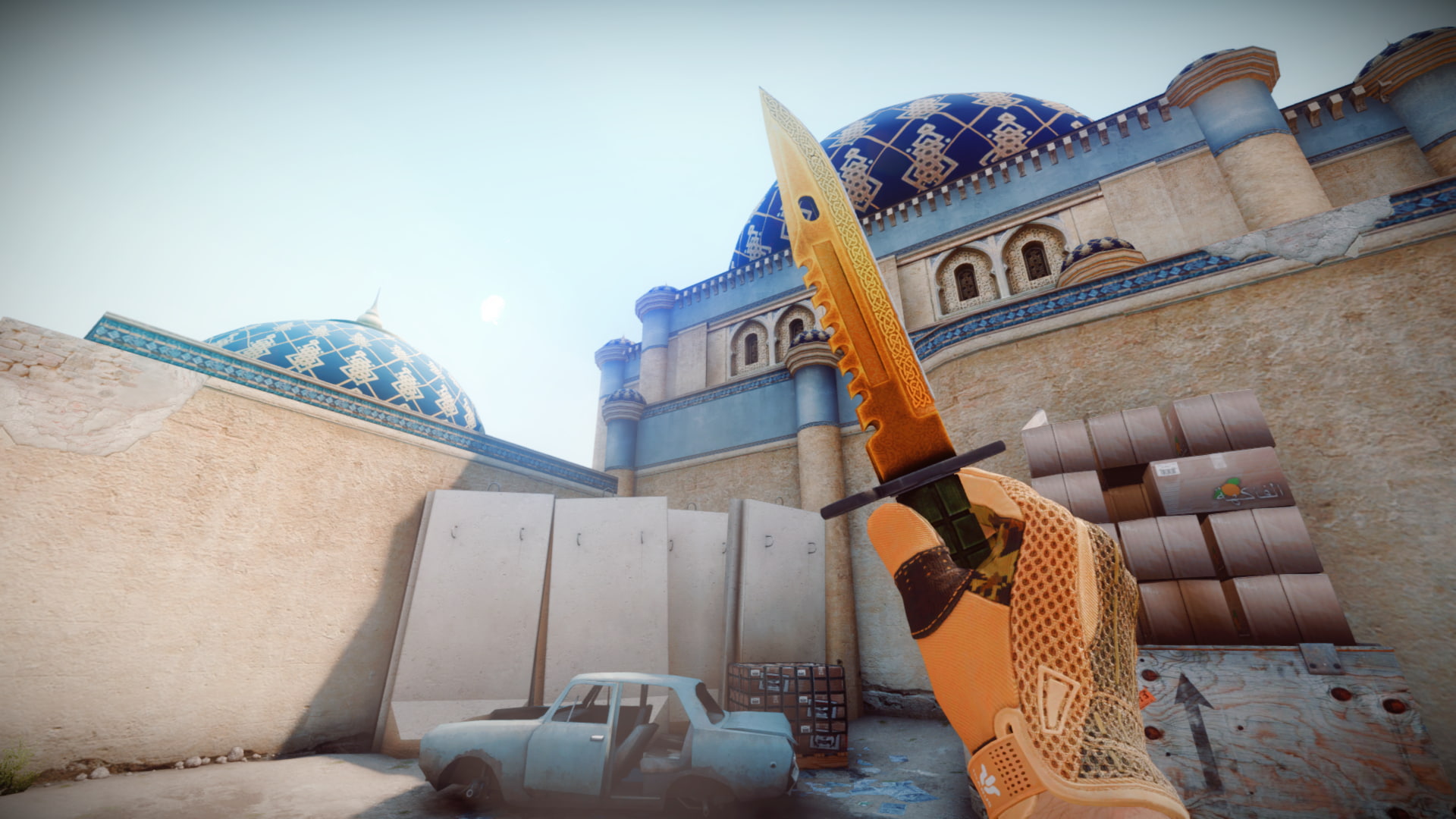 sky, 1080P, travel, Counter-Strike: Global Offensive, place of worship, travel destinations, day, Dragon Lore, Counter-Strike, outdoors, sunlight, religion, HD Wallpaper