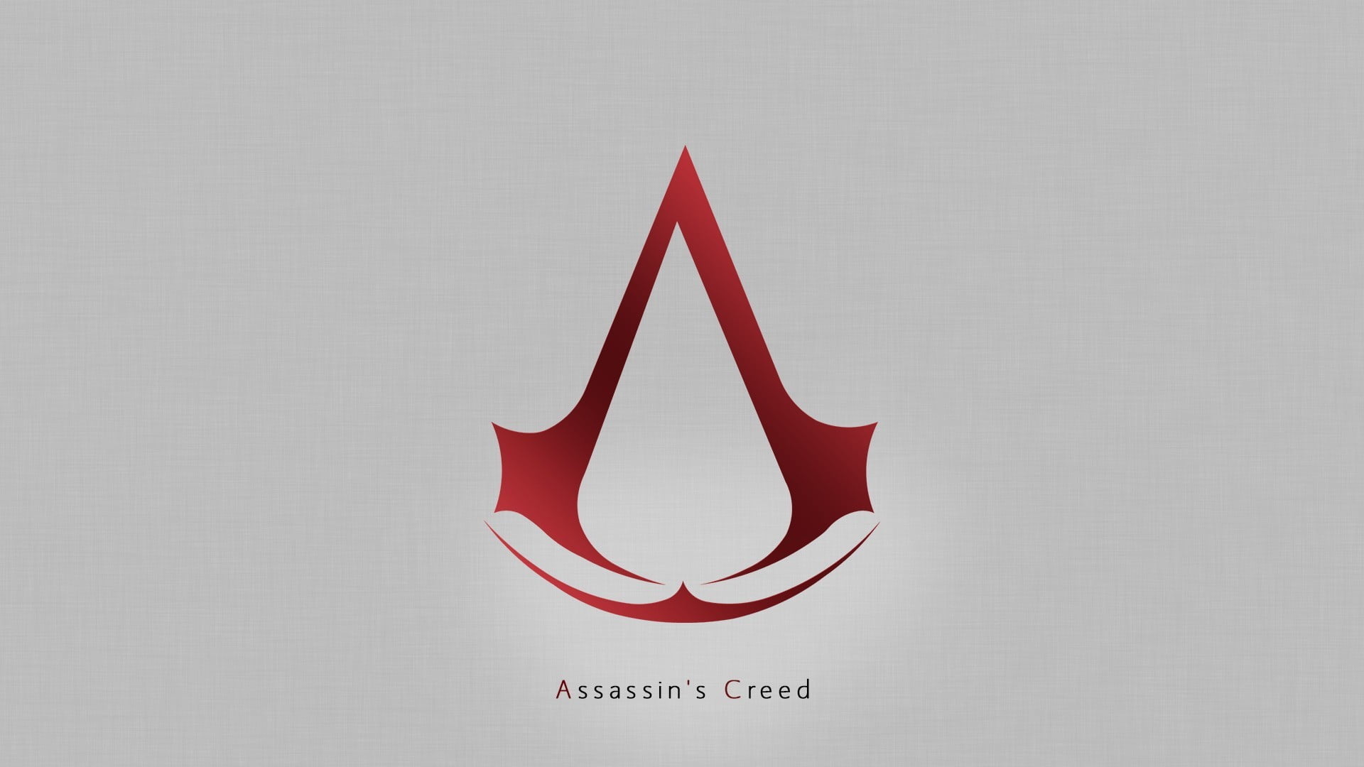 star shape, studio shot, s, creed, gray, video games, close-up, red, still life, western script, copy space, no people, Assassins Creed, minimalism, design, HD Wallpaper