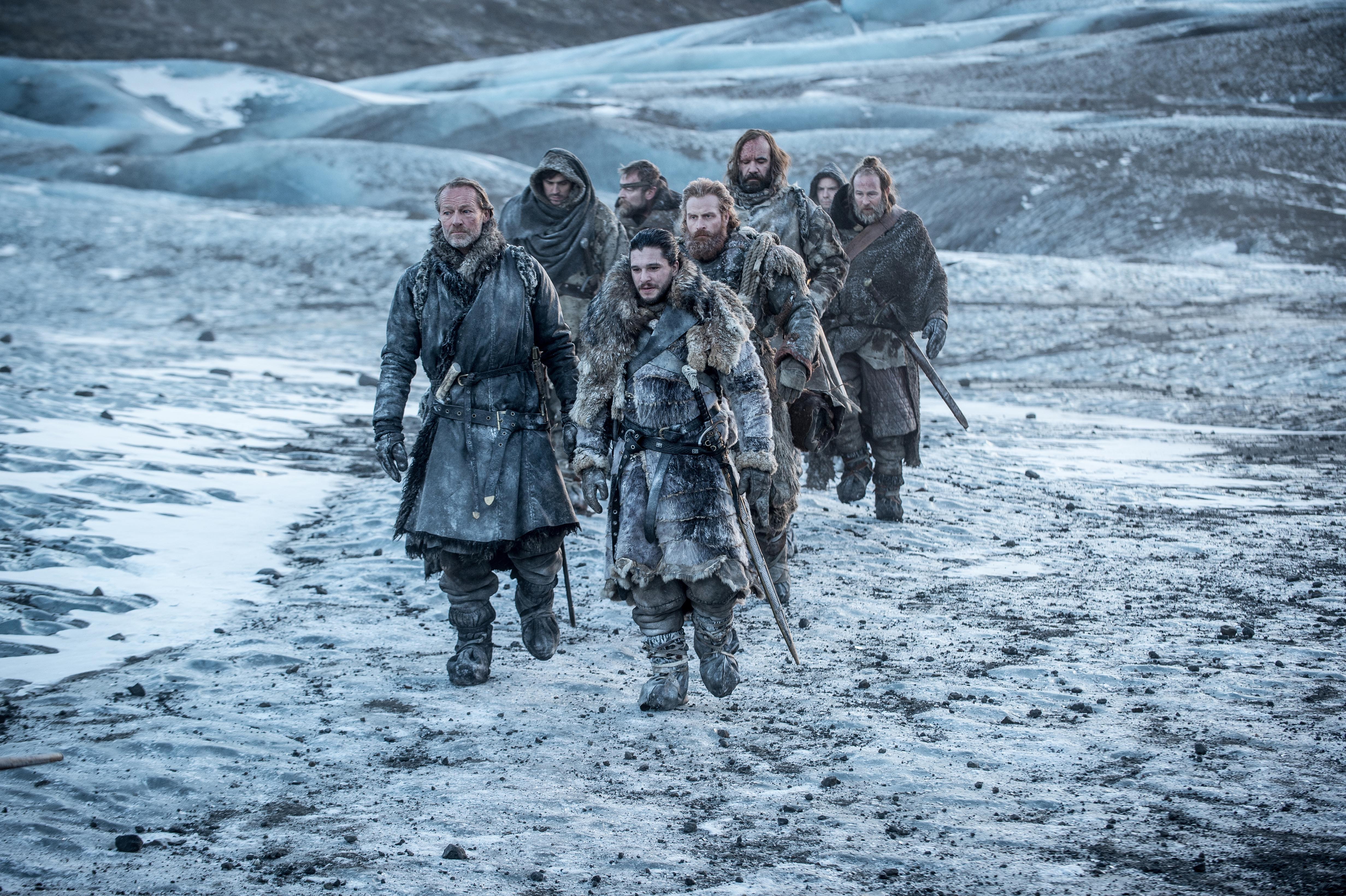 Beric Dondarrion, Gendry (Game Of Thrones), Kit Harington, Rory McCann, Iain Glen, Game Of Thrones, Jon Snow, Kristofer Hivju, Richard Dormer, Joe Dempsie, HD Wallpaper
