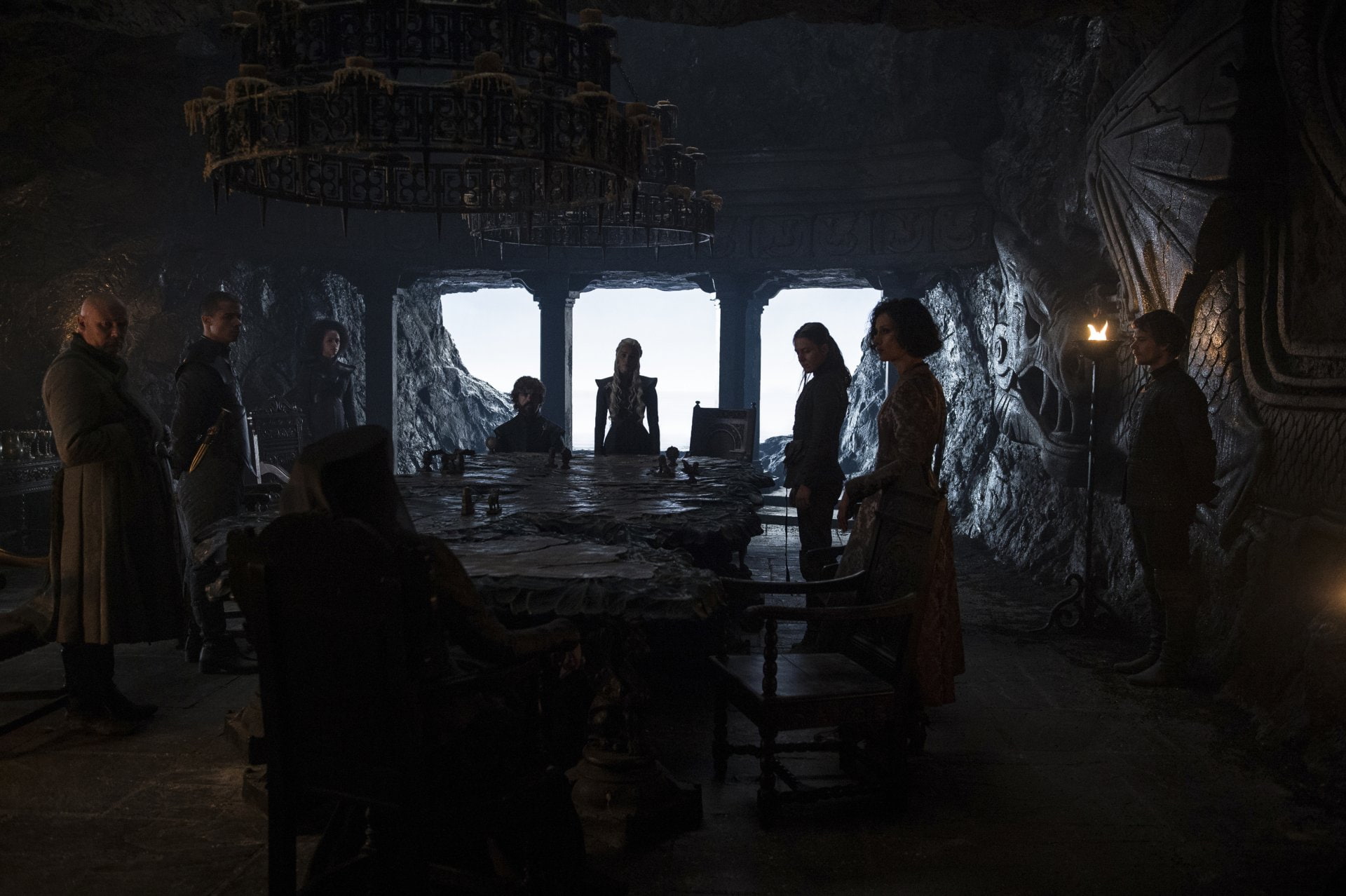 Lord Varys, Tyrion Lannister, Gemma Whelan, TV Show, Indira Varma, Yara Greyjoy, Jacob Anderson, Peter Dinklage, 1080P, Game Of Thrones, Alfie Allen, Ellaria Sand, HD Wallpaper