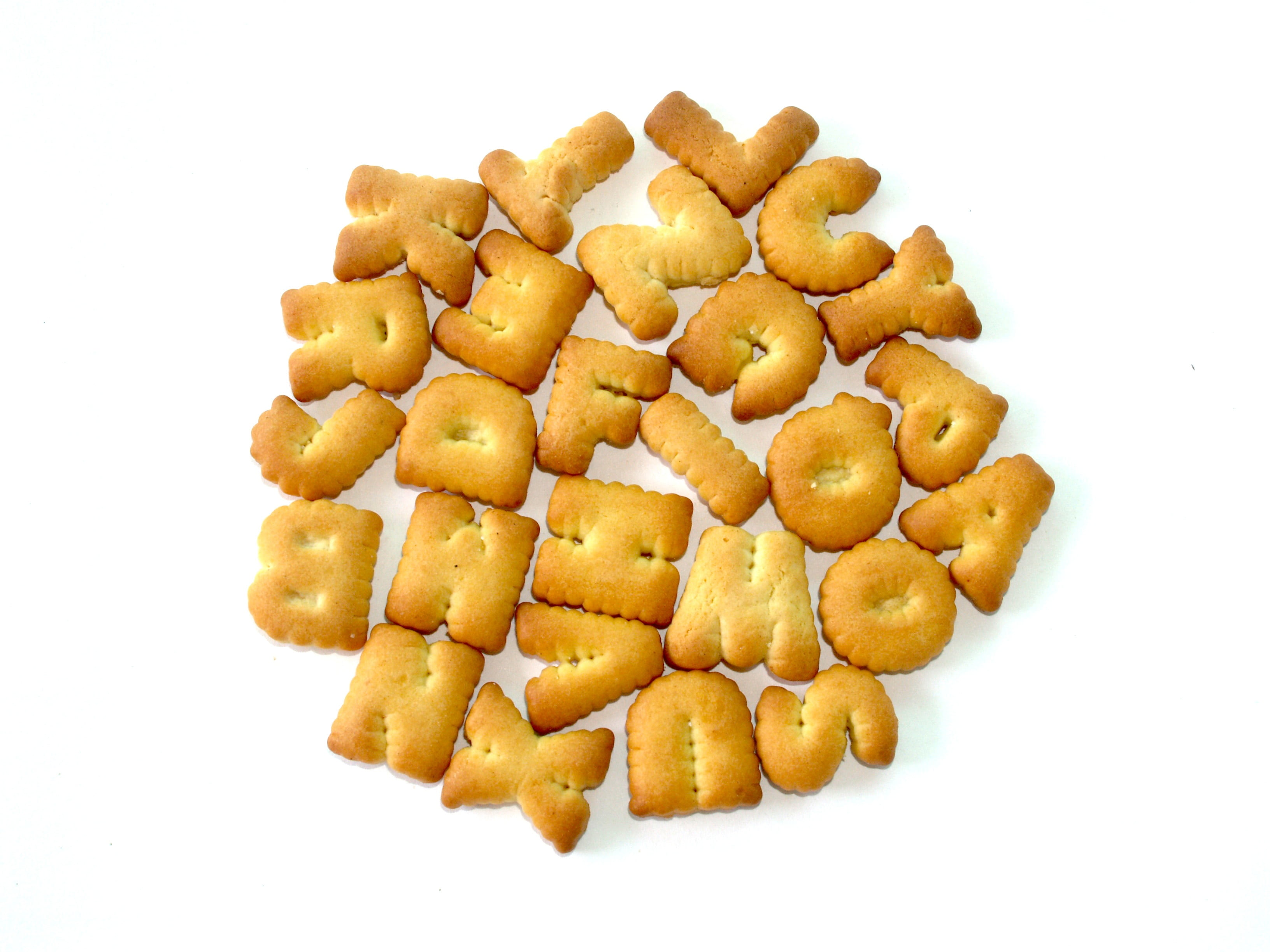 white, 2K, cookie, wellbeing, letter, yellow, pasta, eating, text, snack, paper, elementary, studio shot, write, design, indoors, diet, language, font, HD Wallpaper