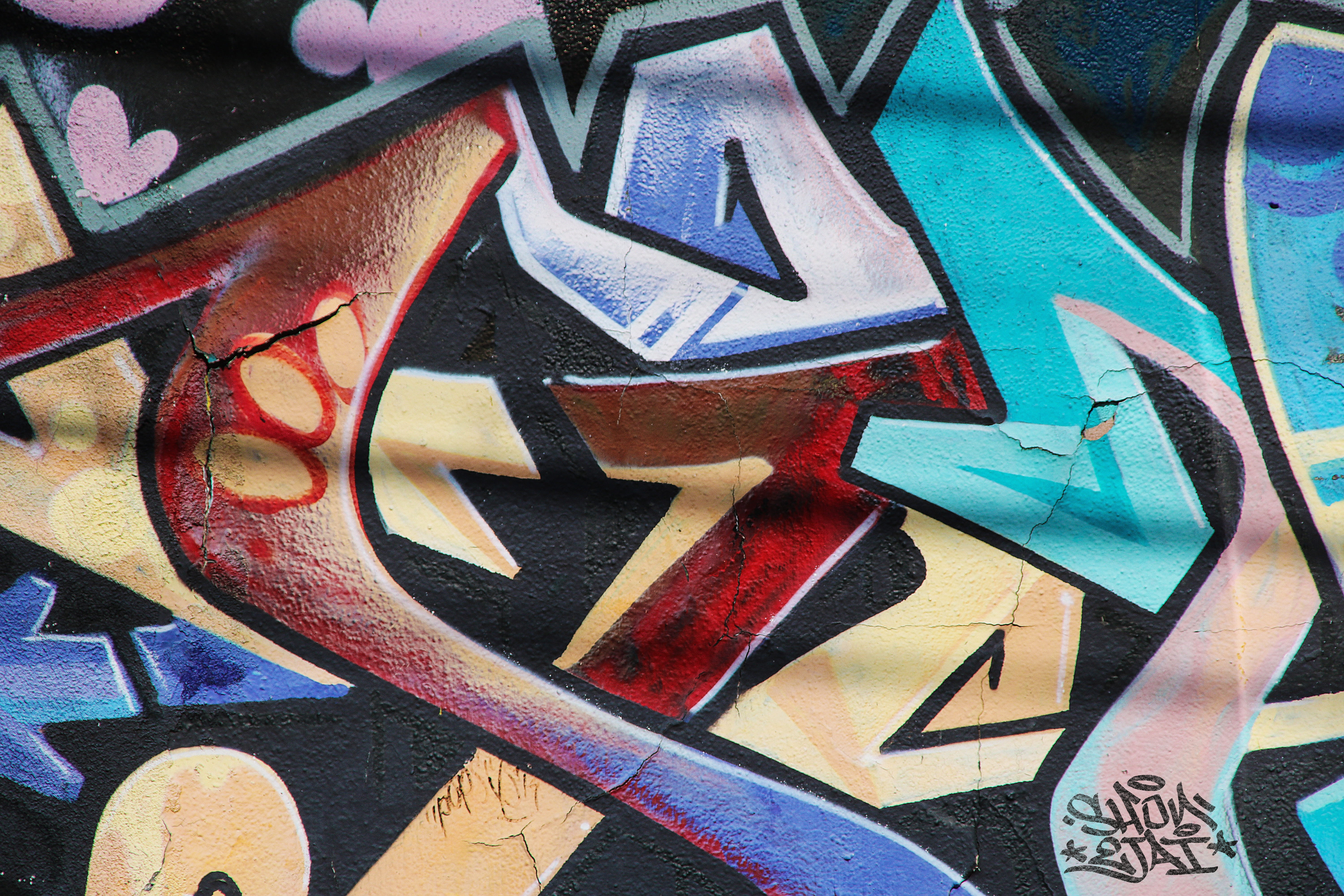 craft, graffiti art, art and craft, capital letter, spray paint, city, communication, indoors, urban, architecture, painted, 5K, creativity, wall - building feature, HD Wallpaper