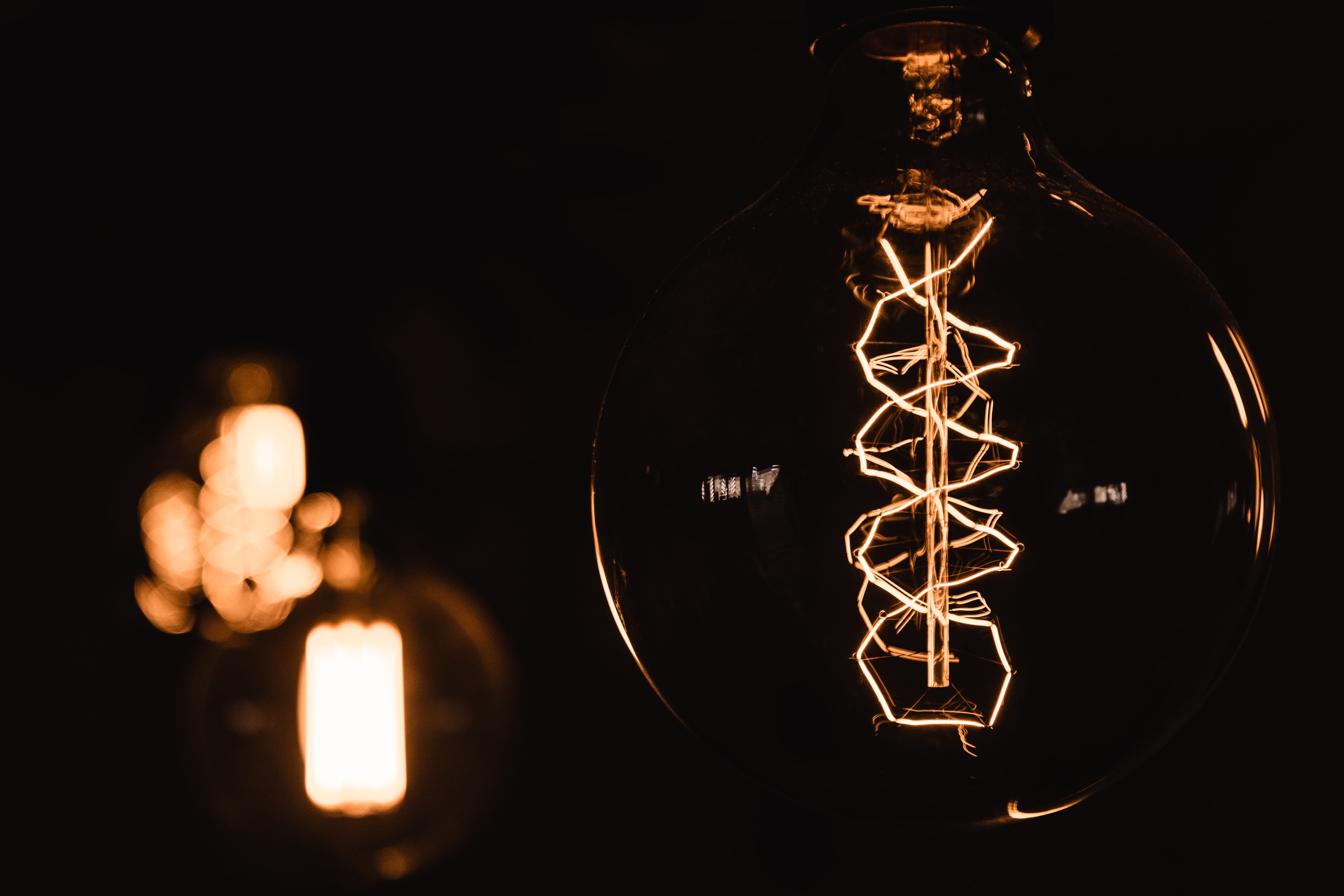lighting equipment, light - natural phenomenon, electric light, allaman, closeup, design, yellow, no people, fixture, glowing, incandescent, 5K, close-up, HD Wallpaper
