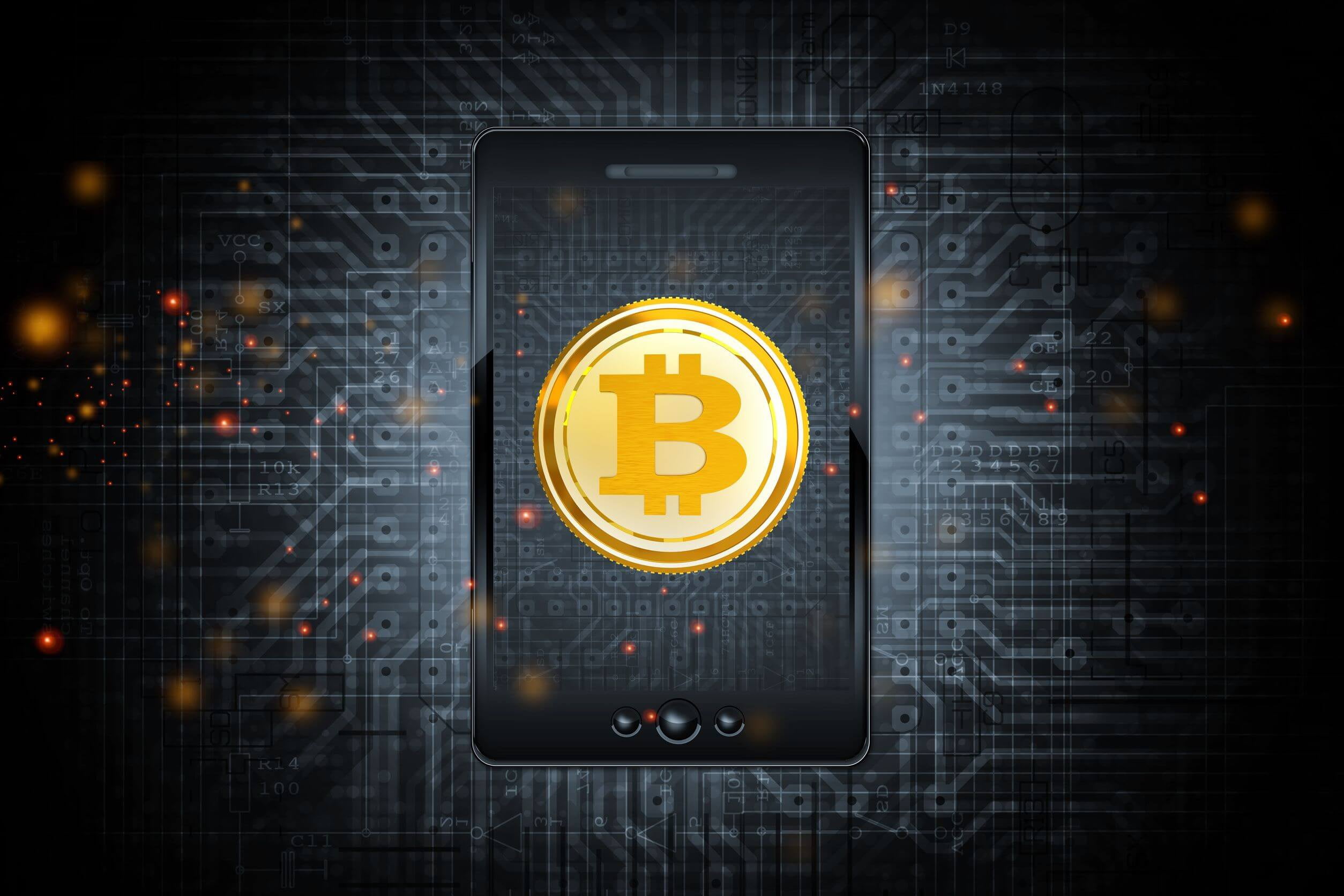 btc, logo, bitcoin, coin, mobile, clarification, 1080P, HD Wallpaper