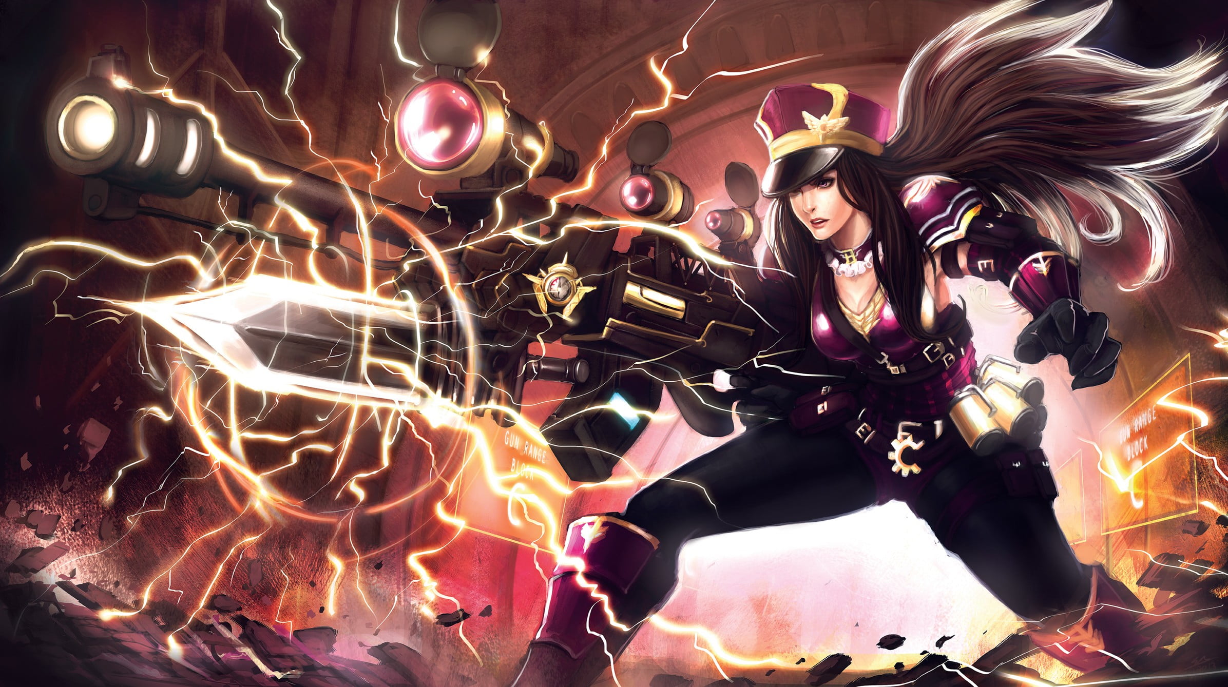 video games, real people, digital composite, blurred motion, females, leisure activity, glowing, arts culture and entertainment, 1080P, League of Legends, HD Wallpaper