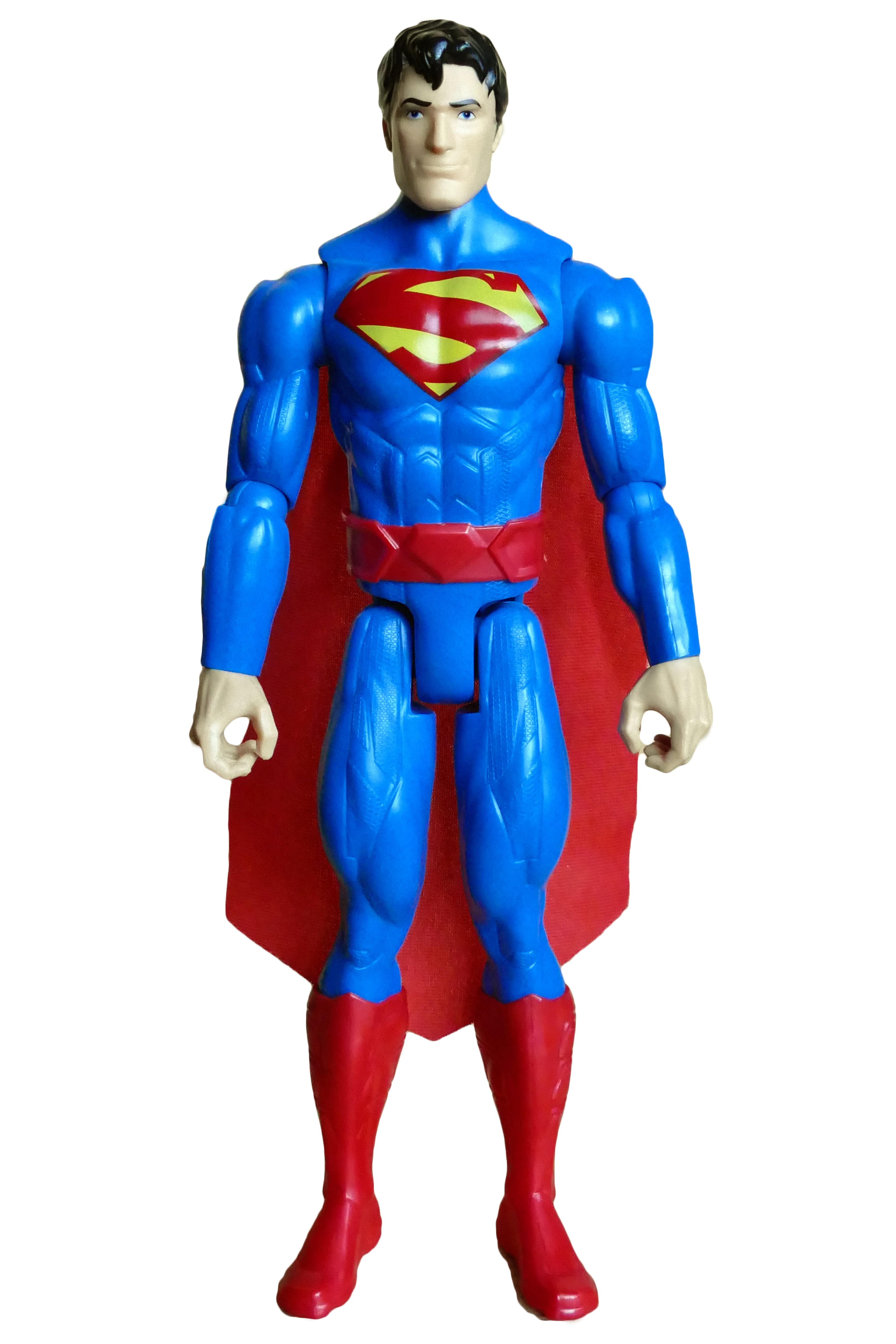 white background, action, protect, front view, brave, plastic, blue, toy, costume, studio shot, superhero, fun, fight, superman, figurine, cape, 5K, cut out, Phone HD Wallpaper
