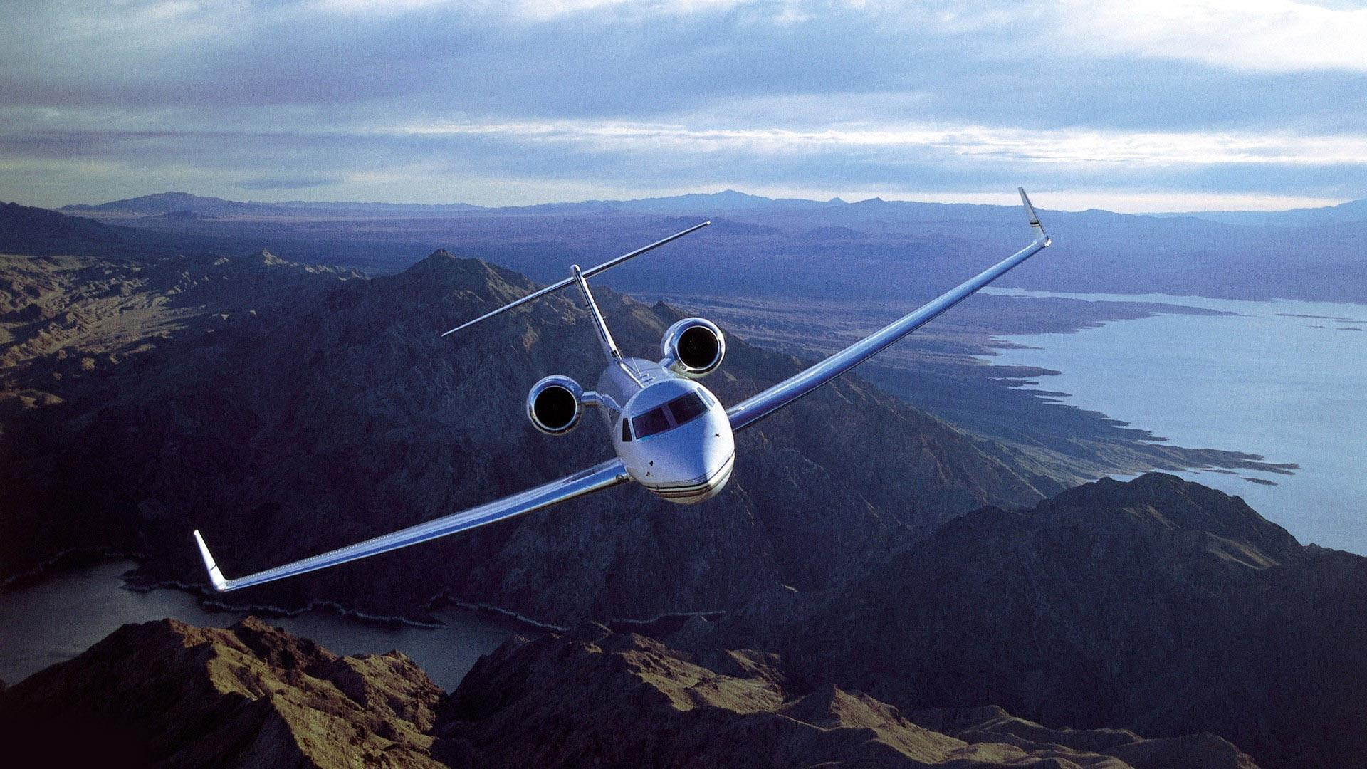 gulfstream g550, aircraft, 1920x1080, 1080P, g, white, plane, private, gulfstream, HD Wallpaper