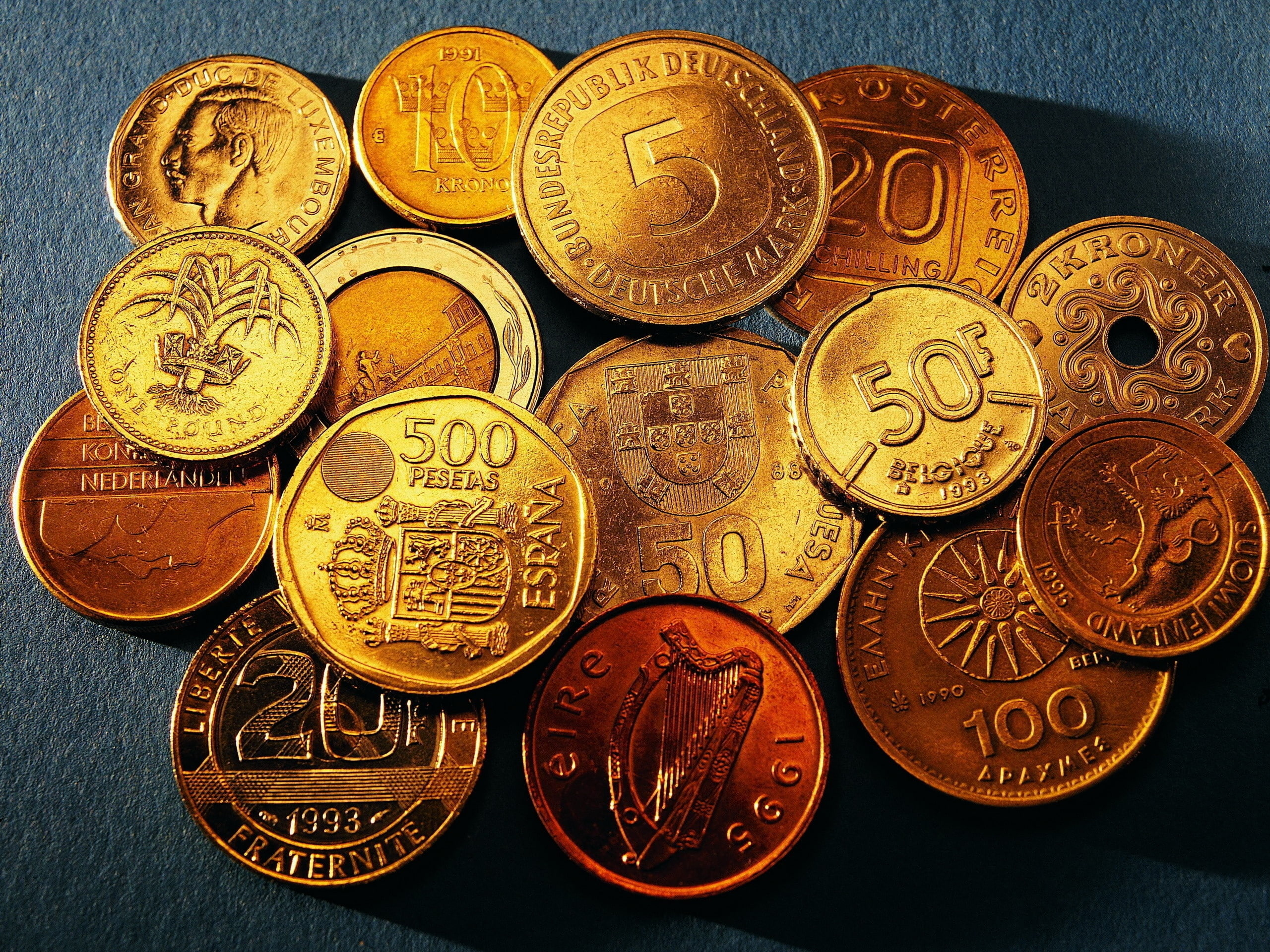 2K, close, Coins, Money, HD Wallpaper