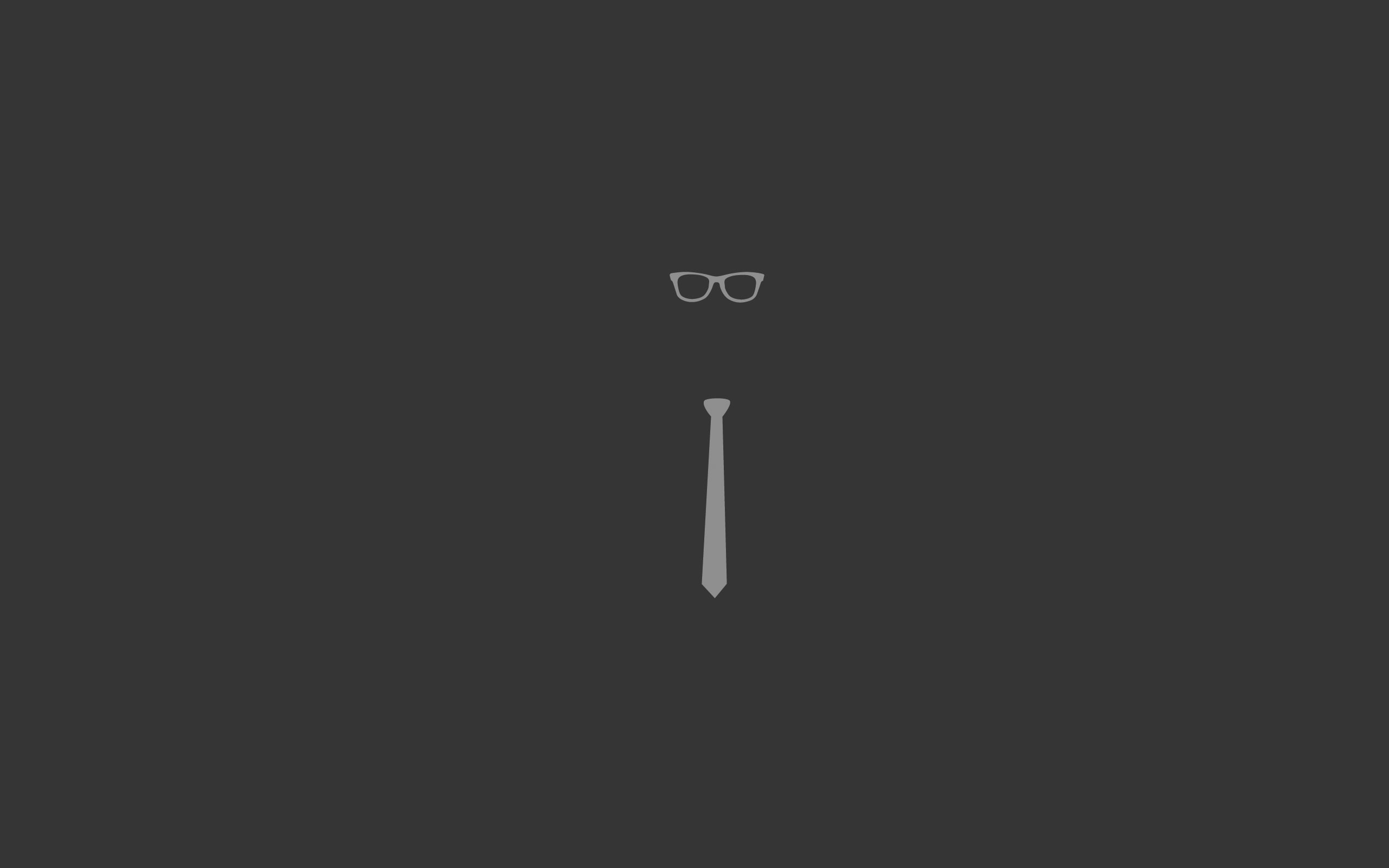 illuminated, no people, choice, tie, white, indoors, cut out, simplicity, close-up, vector, eyeglasses, symbol, copy space, communication, studio shot, HD Wallpaper