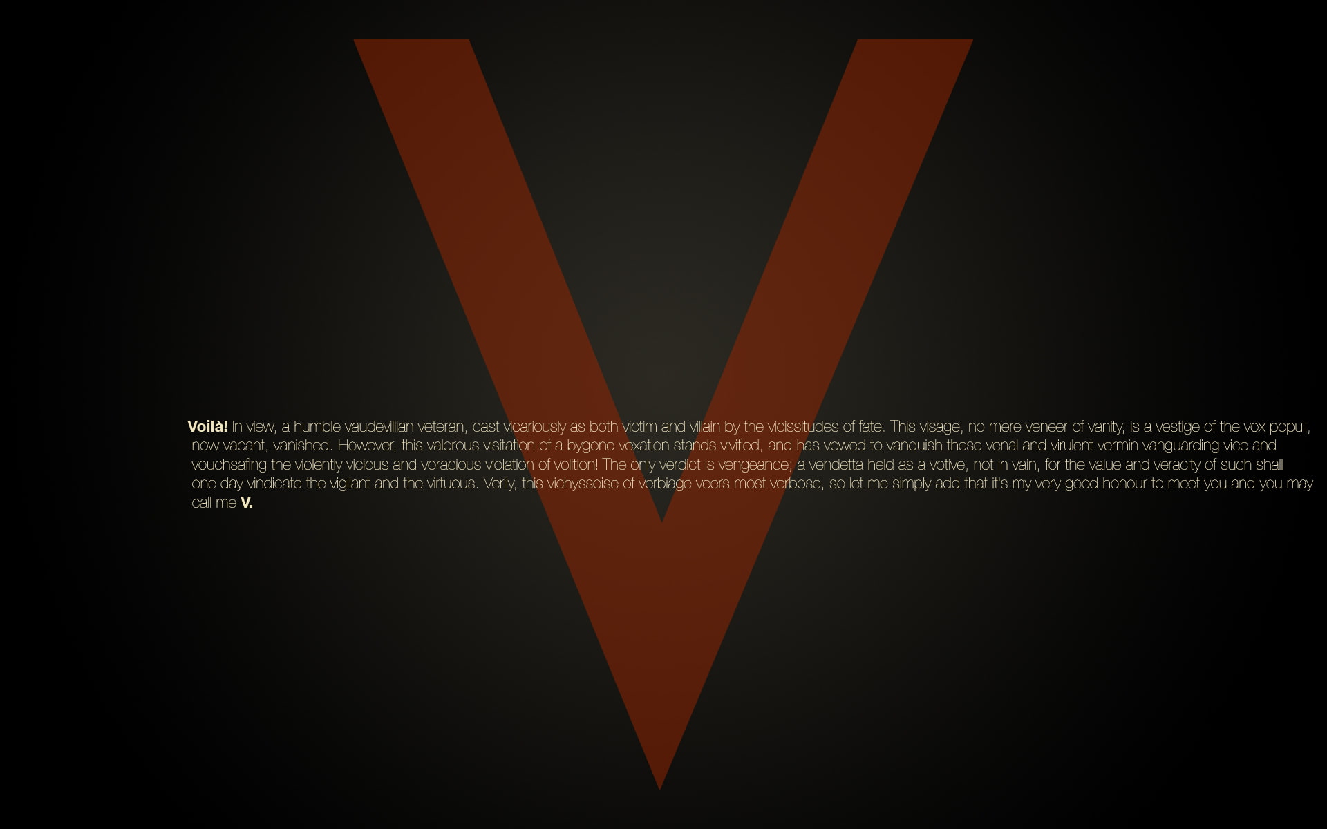 vendetta, for, hd, movies, 1080P, v, HD Wallpaper