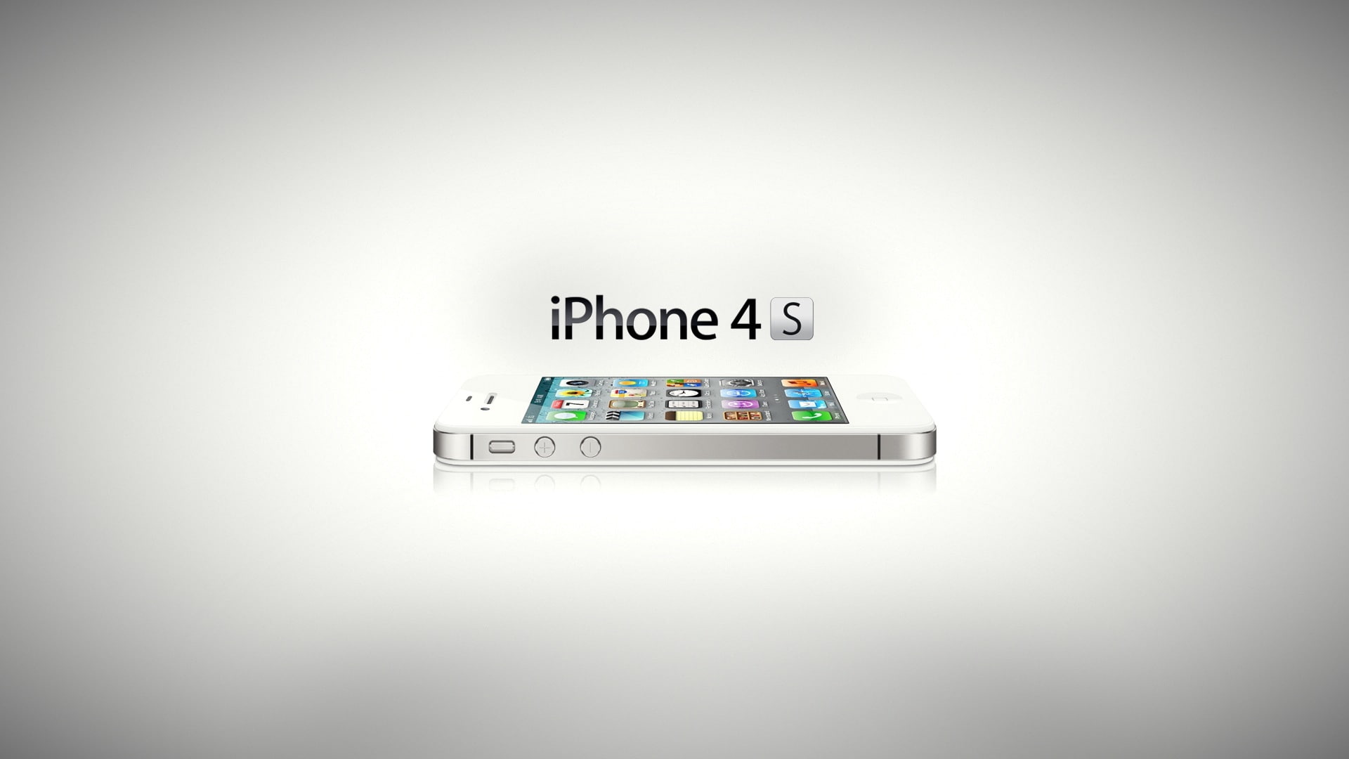 white, 1080P, iphone 4, apple, pda, HD Wallpaper