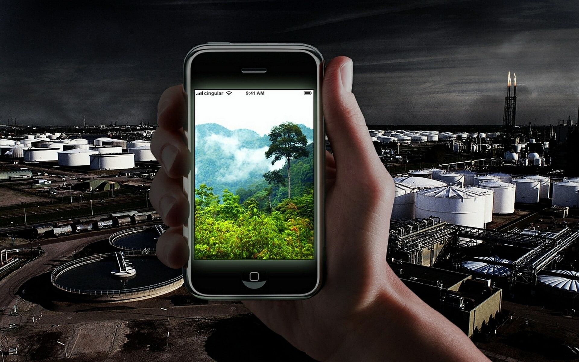 iphone, phone, pda, 1080P, HD Wallpaper