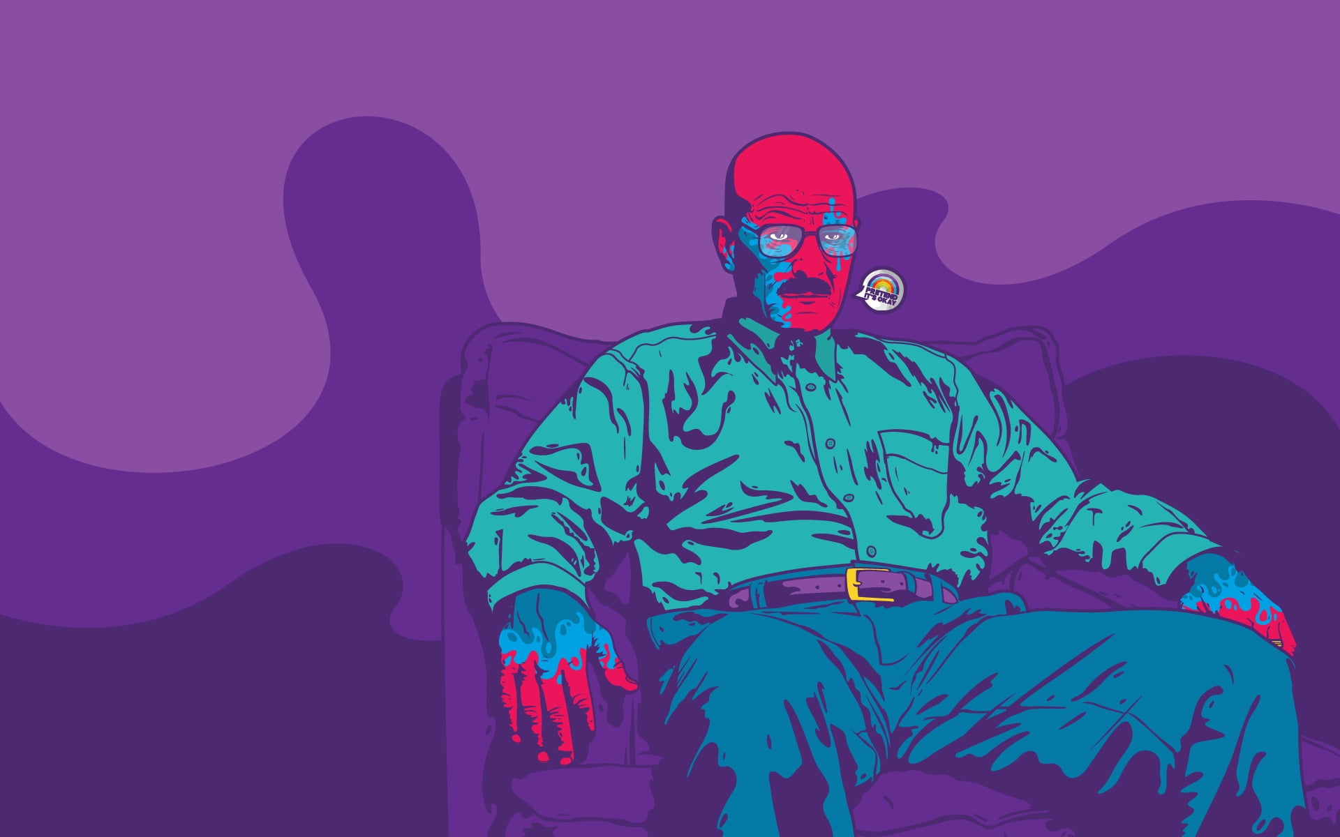 sofa, chair, vector, human body part, serial, human Face, backgrounds, contemplation, spooky, one person, people, evil, sitting, portrait, purple, indoors, HD Wallpaper
