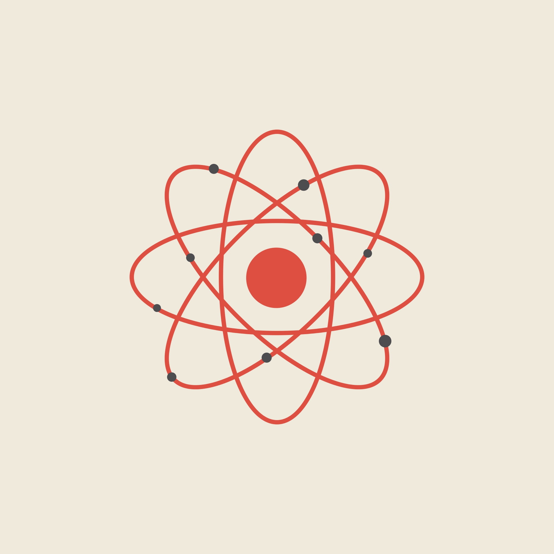 close-up, circle, studio shot, minimalism, red, cable, indoors, creativity, chemistry, atom, shape, 1080P, molecule, cut out, copy space, art and craft, Phone HD Wallpaper