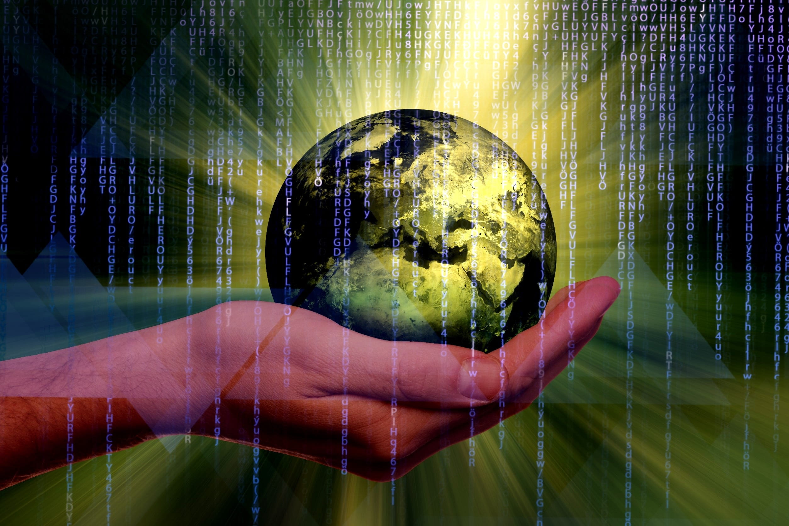 body part, connection, digital composite, sphere, electricity production, holding, real people, control, transparent, code, 1080P, technology, HD Wallpaper