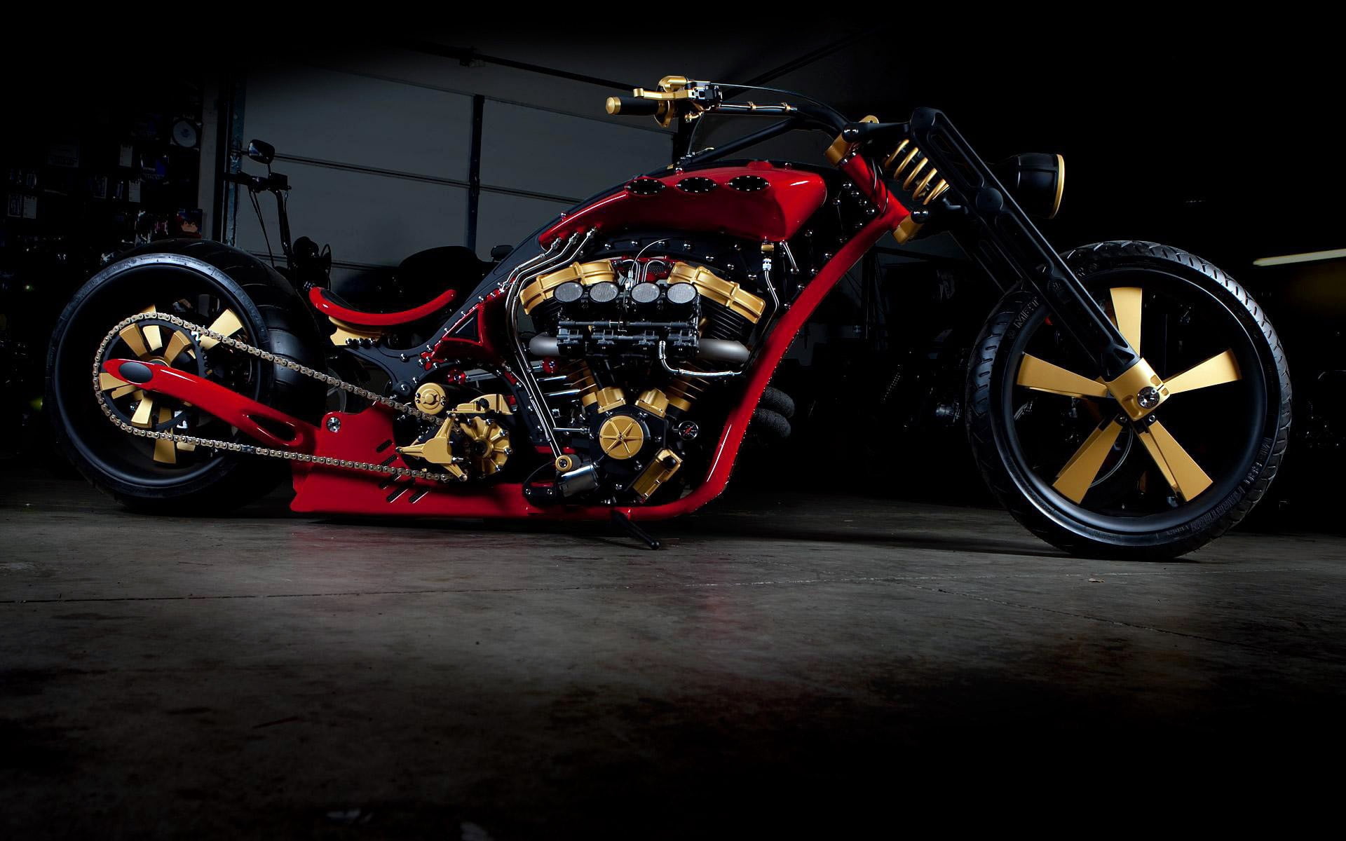 transportation, equipment, engine, night, chopper, shock Absorber, bike, personal accessory, flooring, brake Disc, wheel, vehicle Part, sports Race, toy, HD Wallpaper