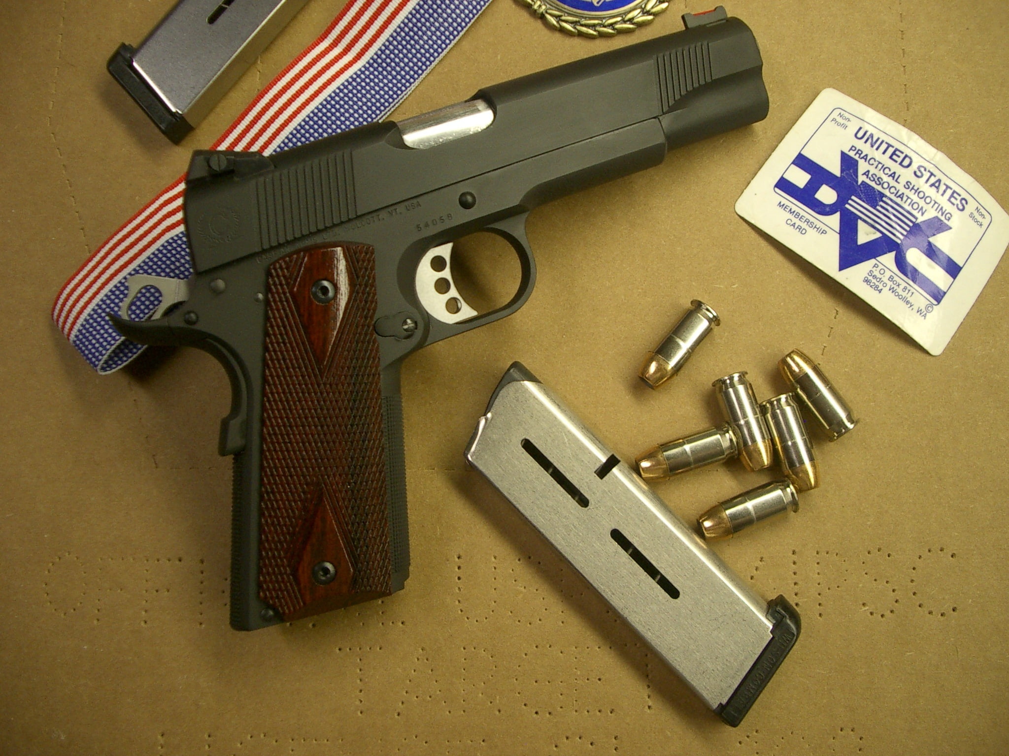 bullet, ammunition, pistol, no people, black, weapon, kartochka, metal, high angle view, variation, ribbon, handgun, caspian arms ltd, communication, gun, HD Wallpaper