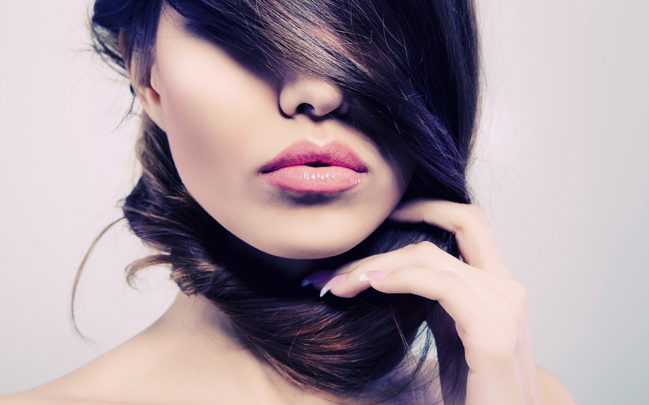 lynn, brunettes, women, hd, x, brea, models, girls, 2K, art, hot, people, HD Wallpaper