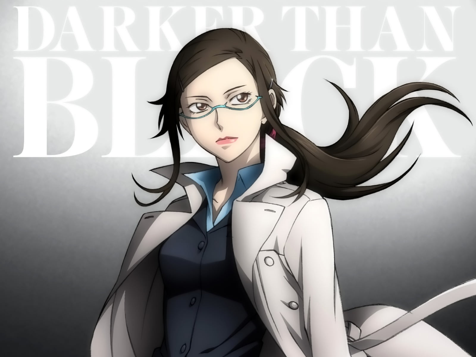 fashion, eyeglasses, glasses, beauty, young women, make-up, young adult, hairstyle, Darker than Black, looking at camera, adult, women, 720P, beautiful woman, HD Wallpaper