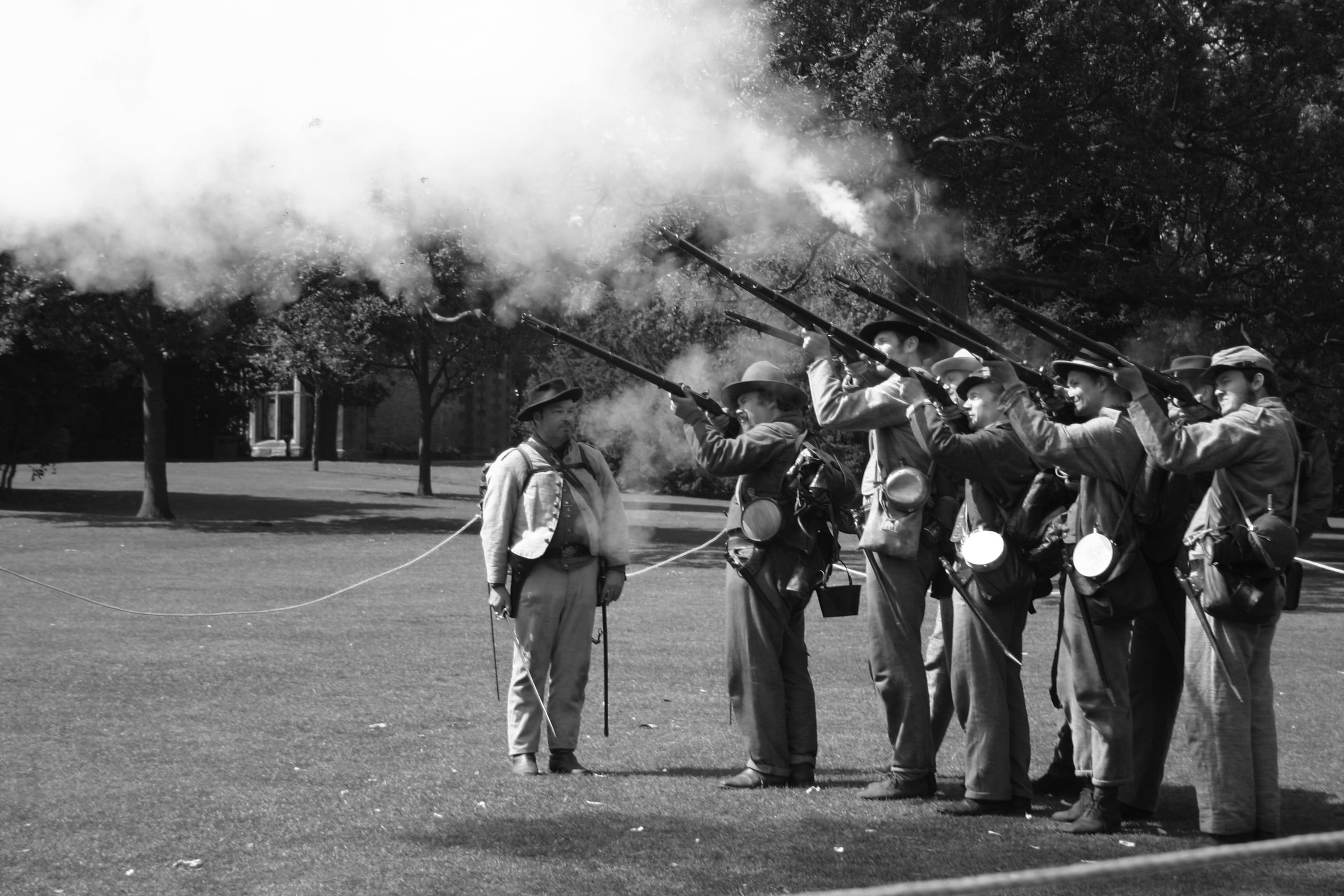 north, american, historic, camp, fire, casual clothing, fight, south, sport, uniform, artillery, leisure activity, battlefield, 2K, union, historical, HD Wallpaper