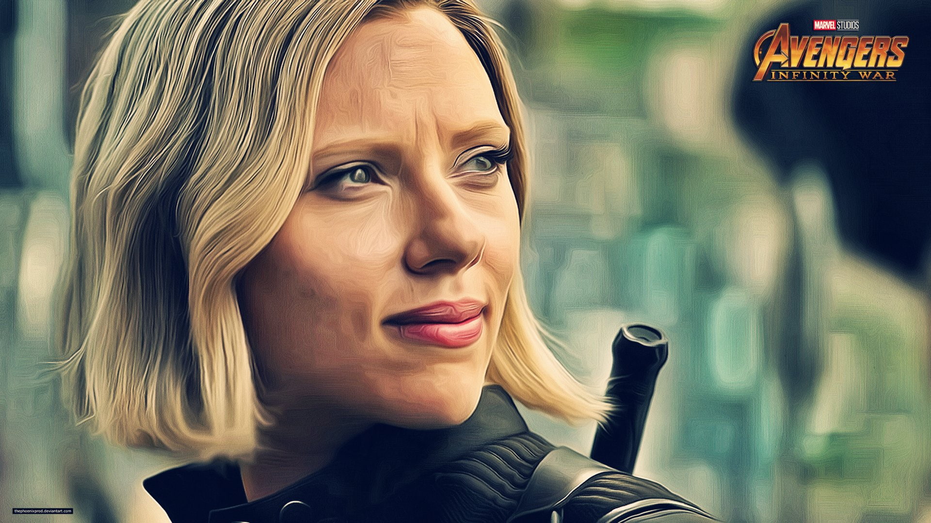 beauty, Movie, Scarlett Johansson, Black Widow, waiting, communication, portrait, looking, adult, indoors, contemplation, business finance and industry, HD Wallpaper