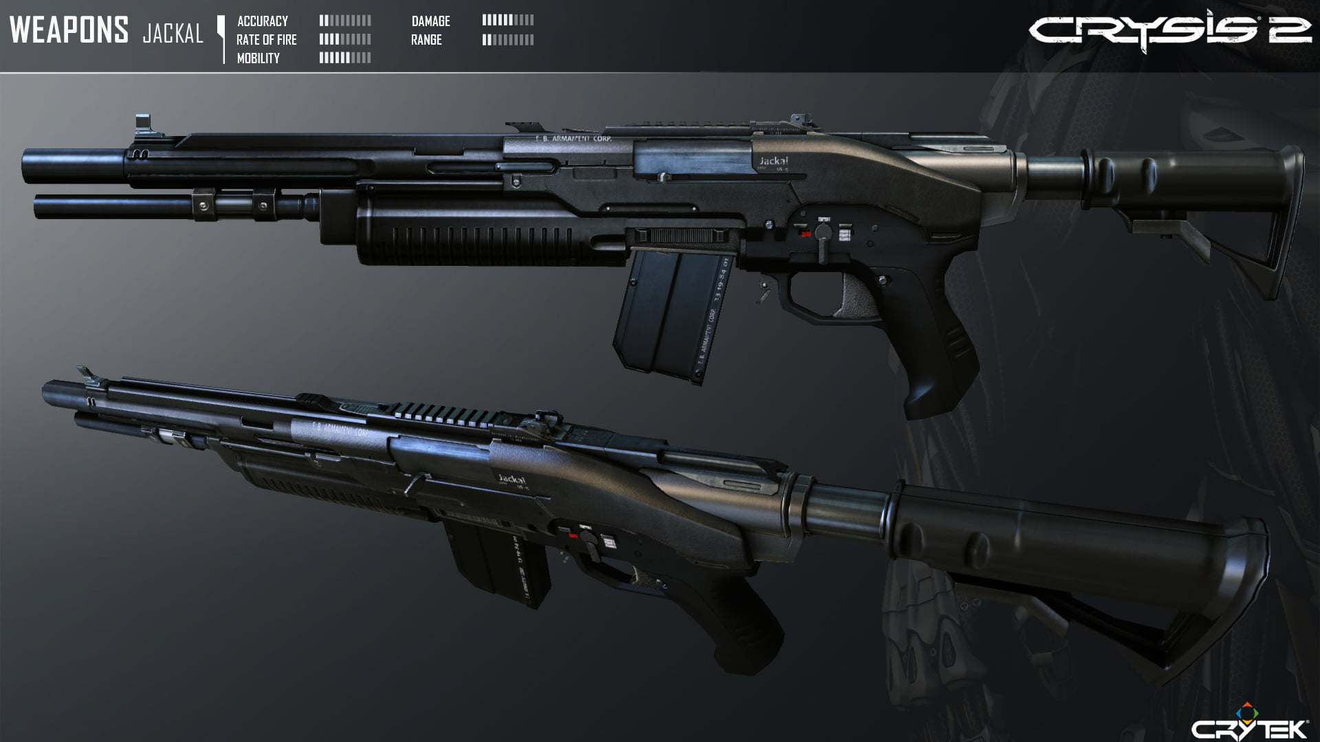 technology, threats, gun, screenshot, security, metal, Crysis 2, indoors, jackal, machine gun, warning sign, no people, rifle, ammunition, studio shot, HD Wallpaper
