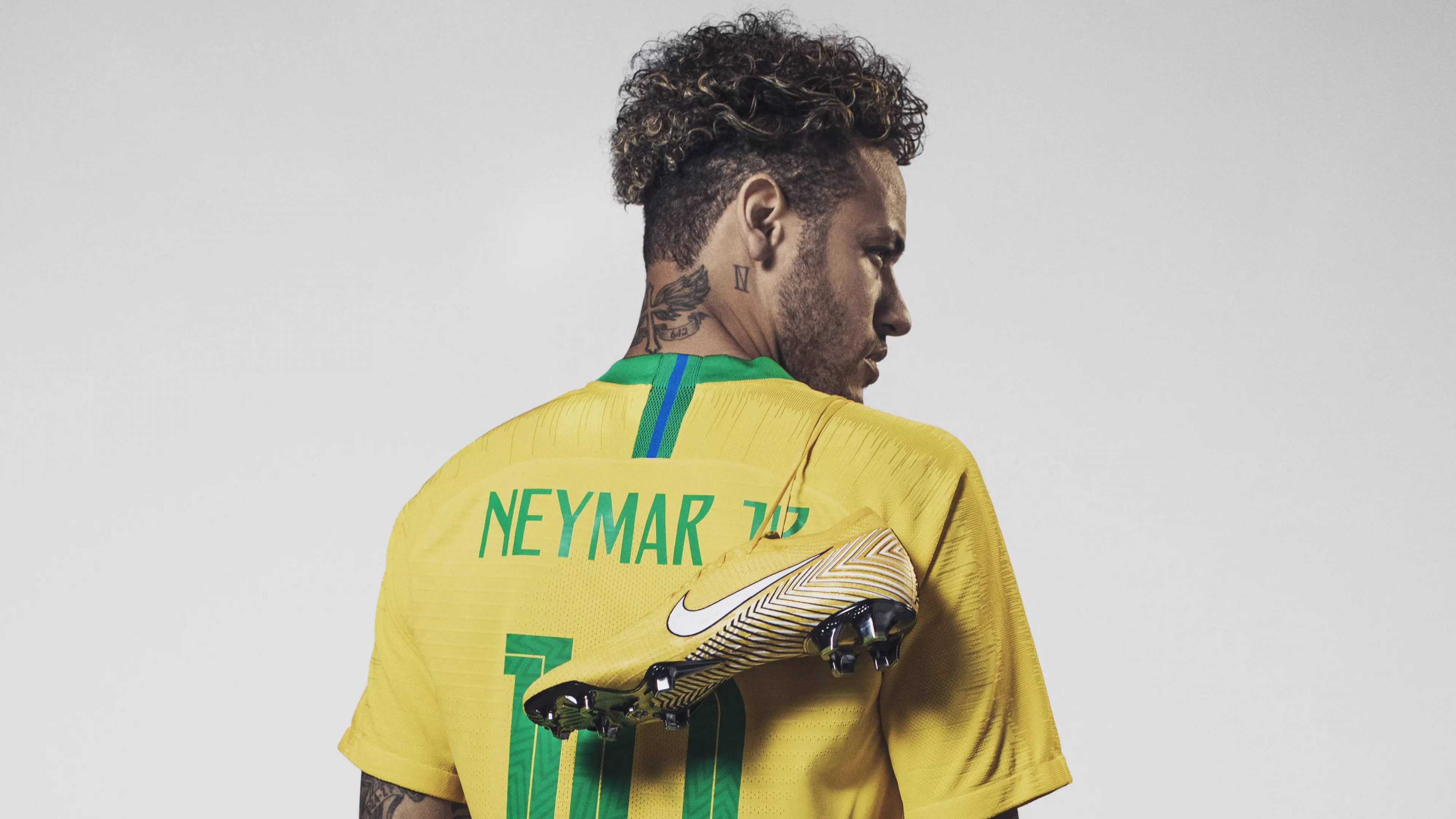 Barcelona, 4K, FCB, Neymar, soccer, 4K, HD Wallpaper