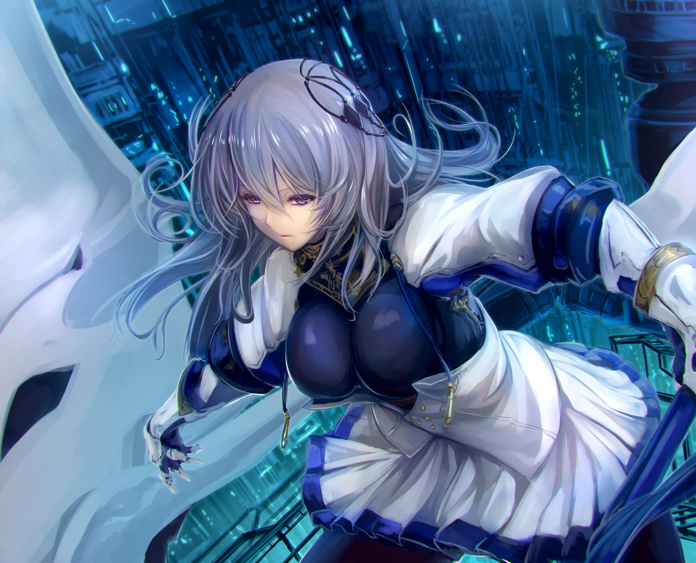 Azur Lane, 1080P, Saint-Louis (Azur Lane), Anime, HD Wallpaper
