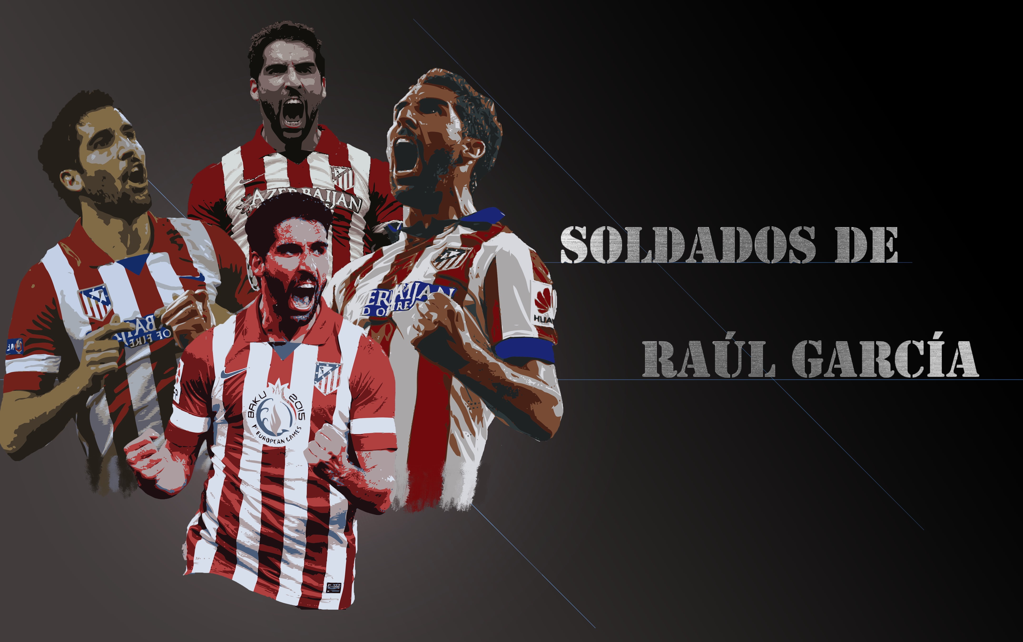 4K, Atletico Madrid, HD Wallpaper