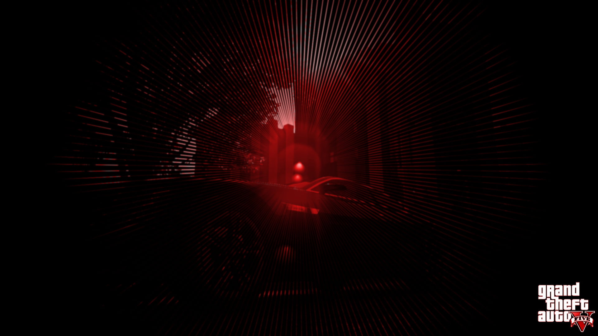 1080P, night, red, indoors, data, three dimensional, backgrounds, black background, blurred motion, connection, abstract, technology, Los Santos, creativity, HD Wallpaper