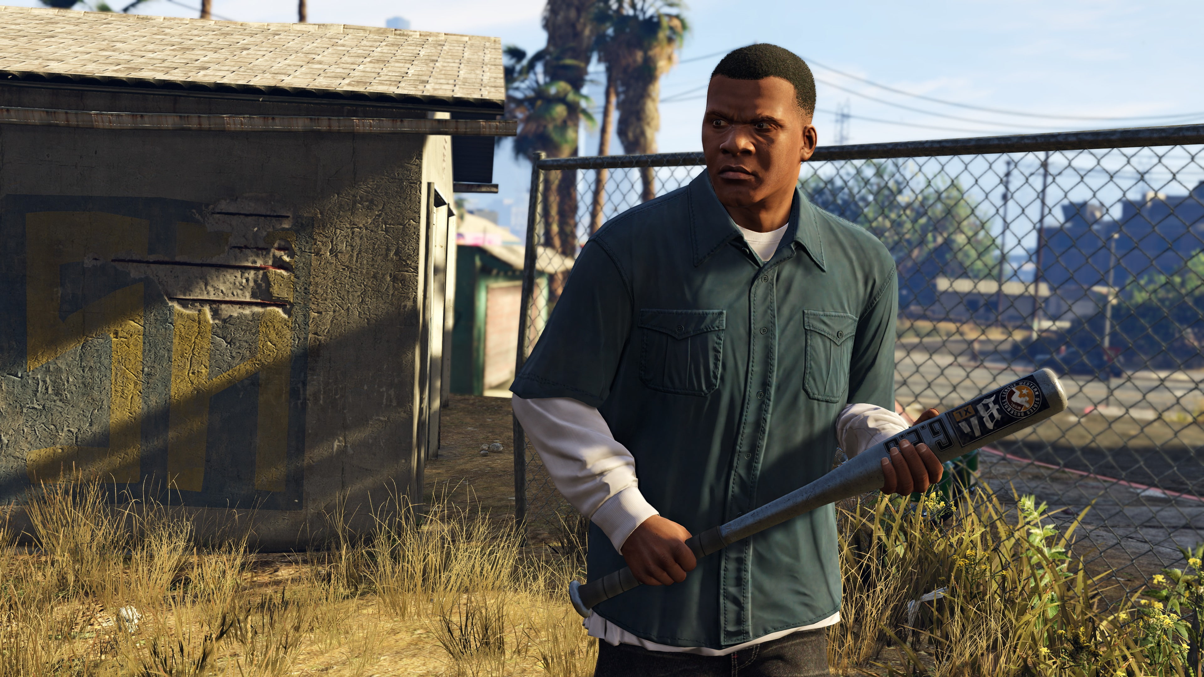 franklin, Grand Theft Auto V Franklin, bits, 4K, auto, v, Los Santos, grand, weapons, theft, HD Wallpaper
