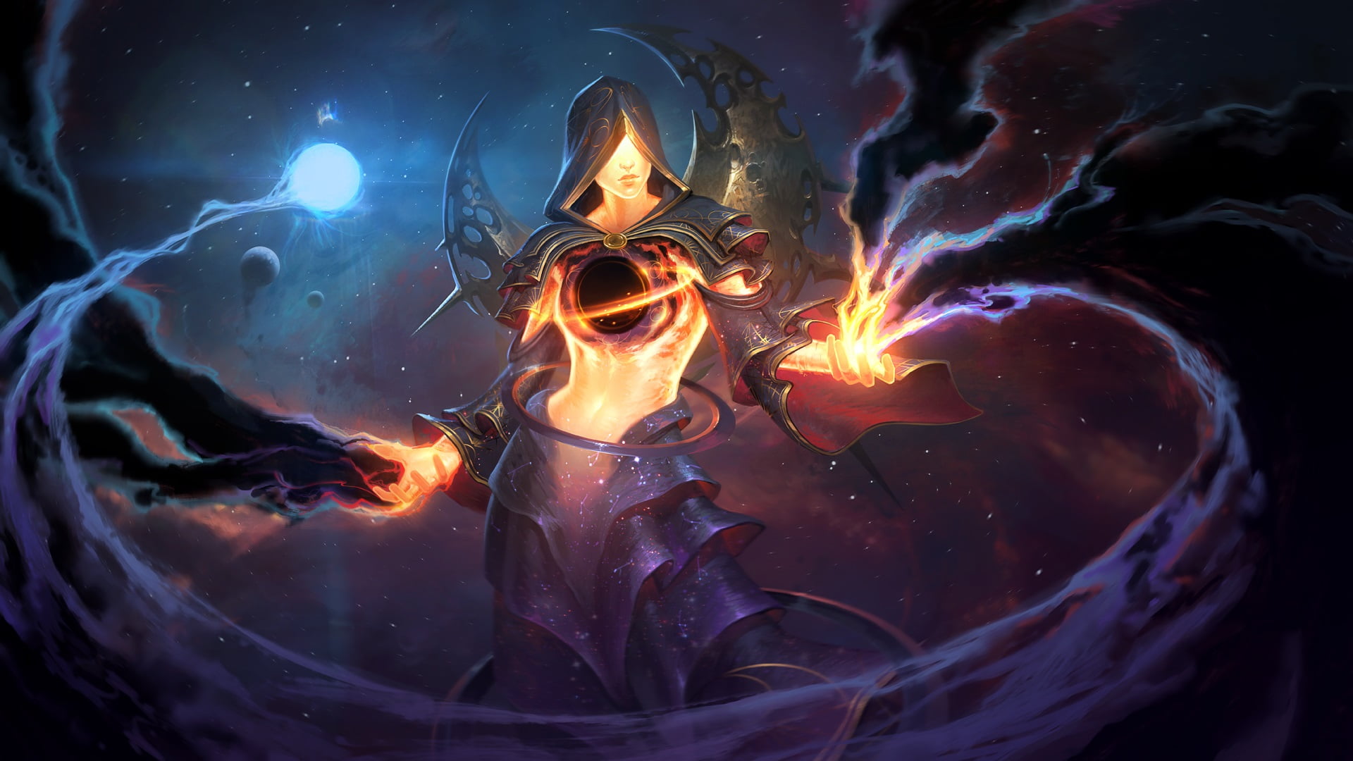 Nox (Smite), Smite, 1080P, Video Game, HD Wallpaper