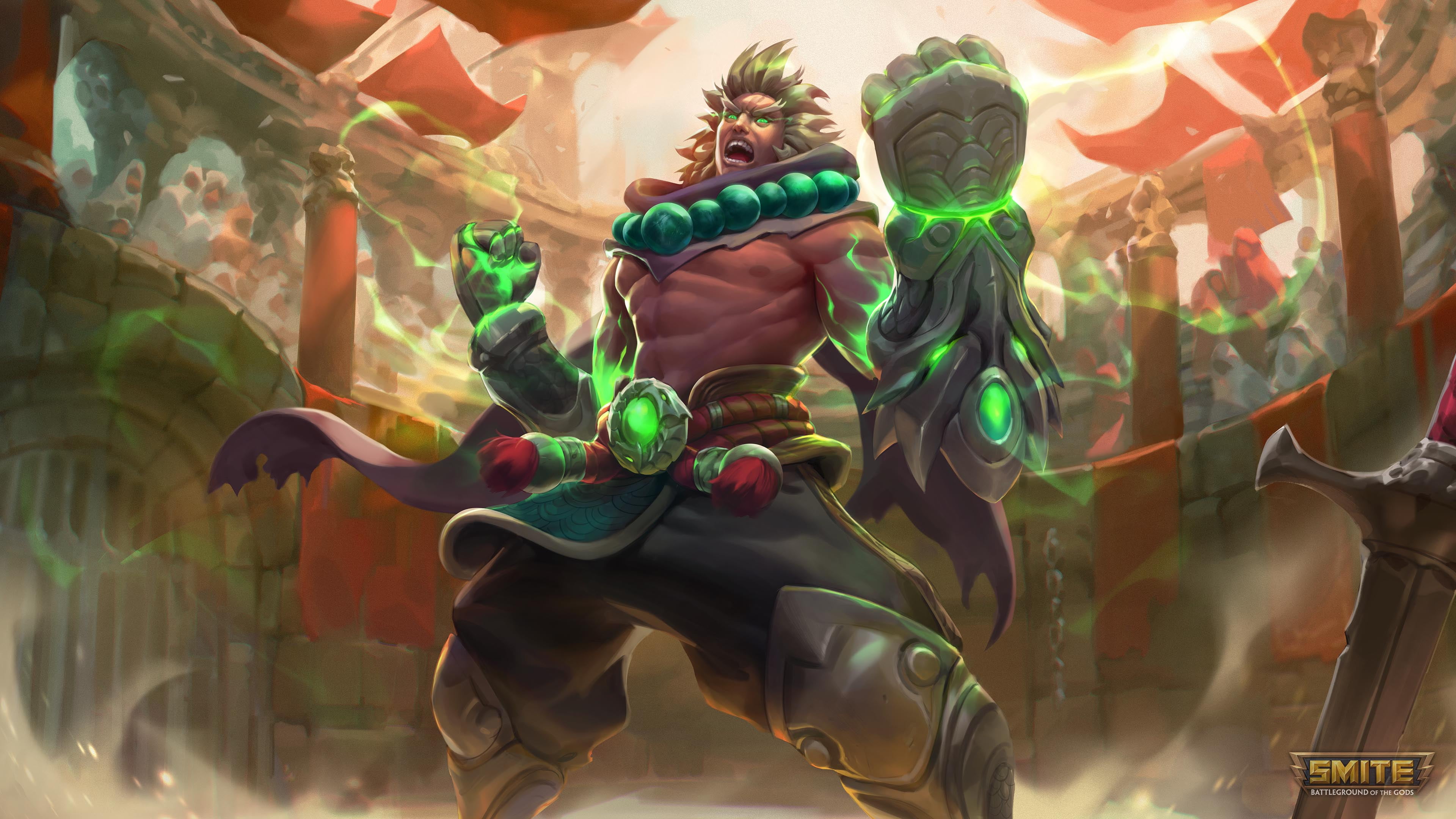 4K, Smite, Video Game, Ravana (Smite), HD Wallpaper