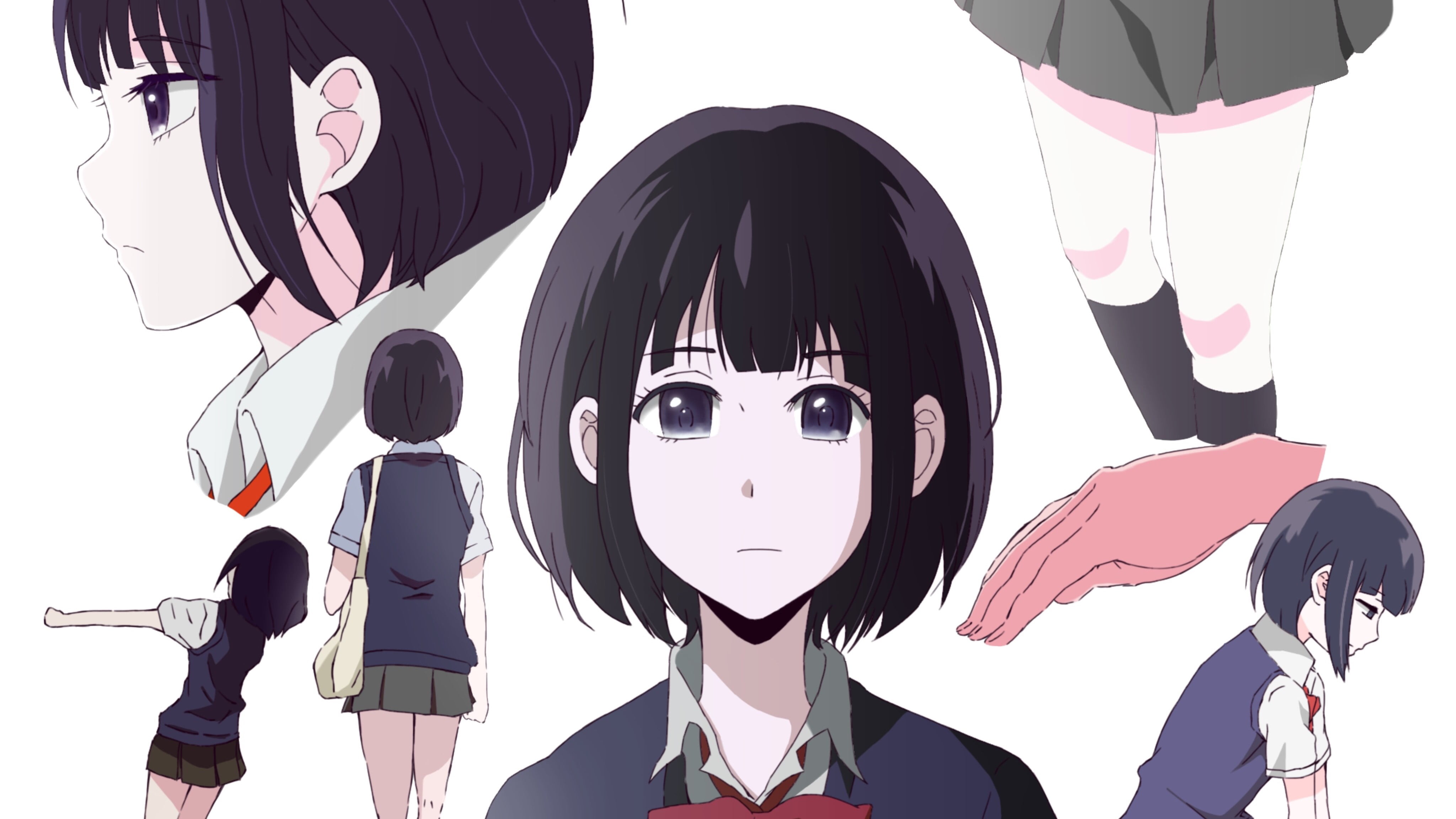 Anime, Kuzu no Honkai, 4K, Hanabi Yasuraoka, HD Wallpaper