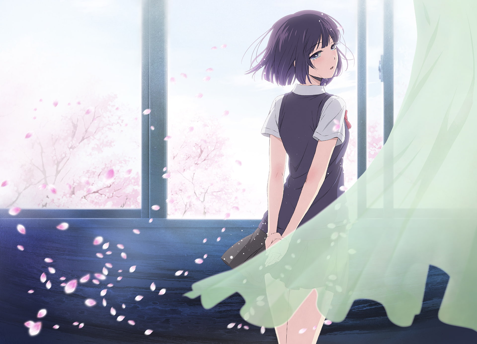 Kuzu no Honkai, Anime, Hanabi Yasuraoka, 1080P, HD Wallpaper