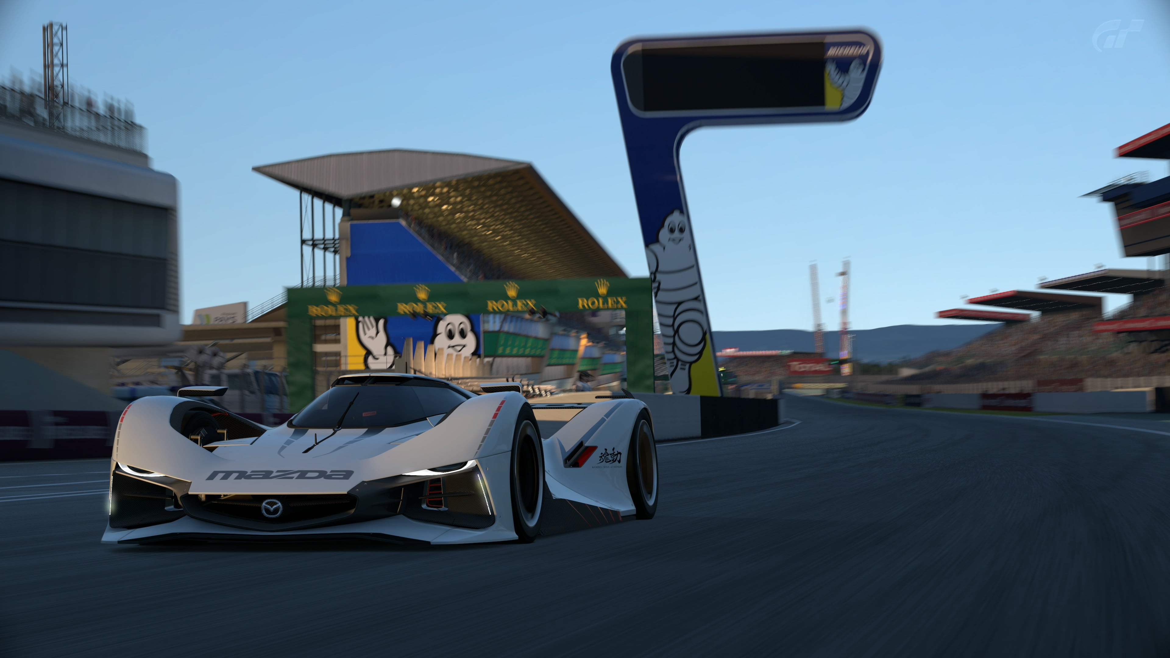 car, Gran Turismo, white, city, motor vehicle, travel, architecture, built structure, sky, racing, outdoors, clear sky, street, Gran Turismo 6, transportation, HD Wallpaper