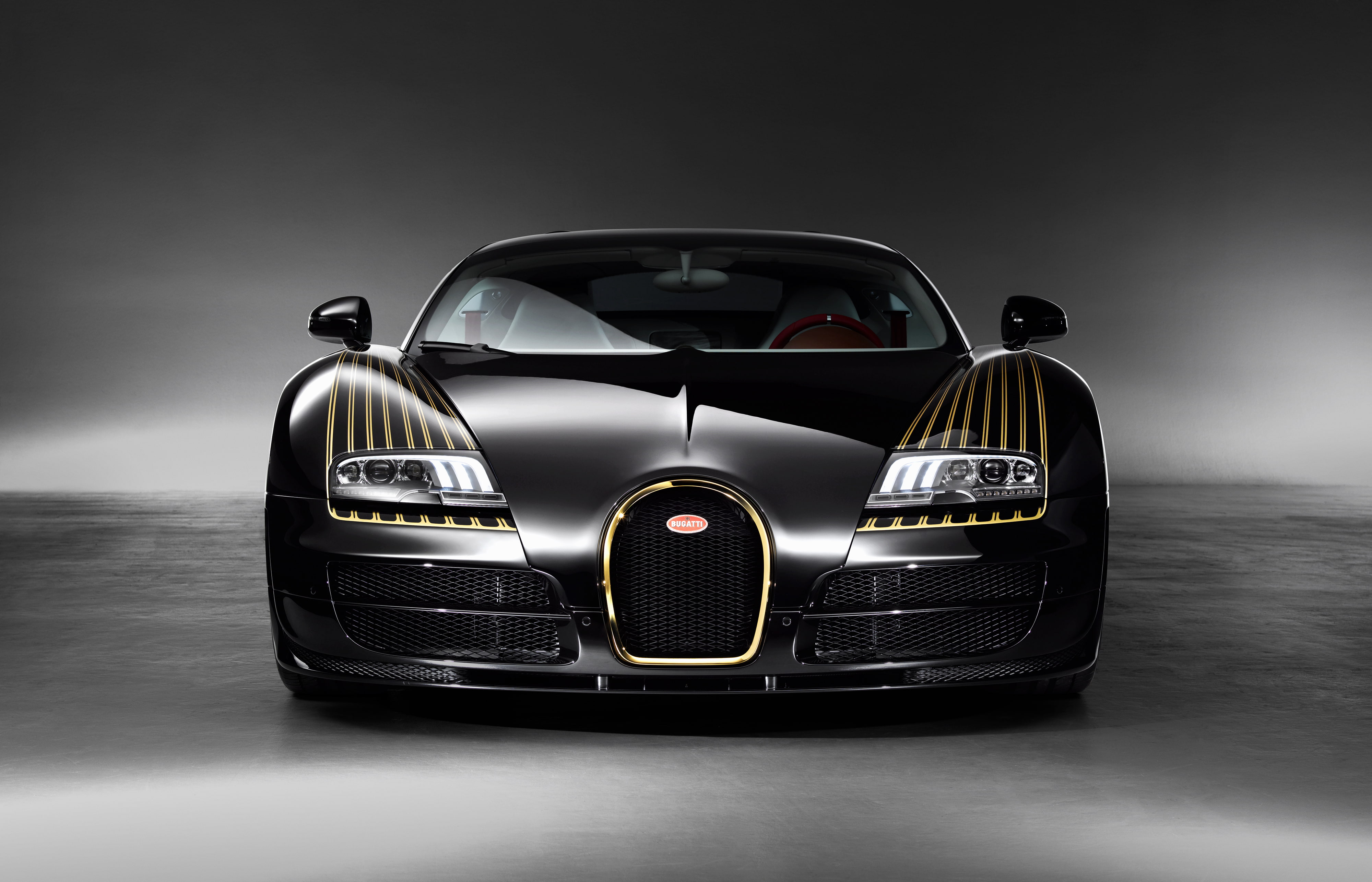 4K, Bugatti Veyron Grand Sport Vitesse Black Bess, 4K, HD Wallpaper
