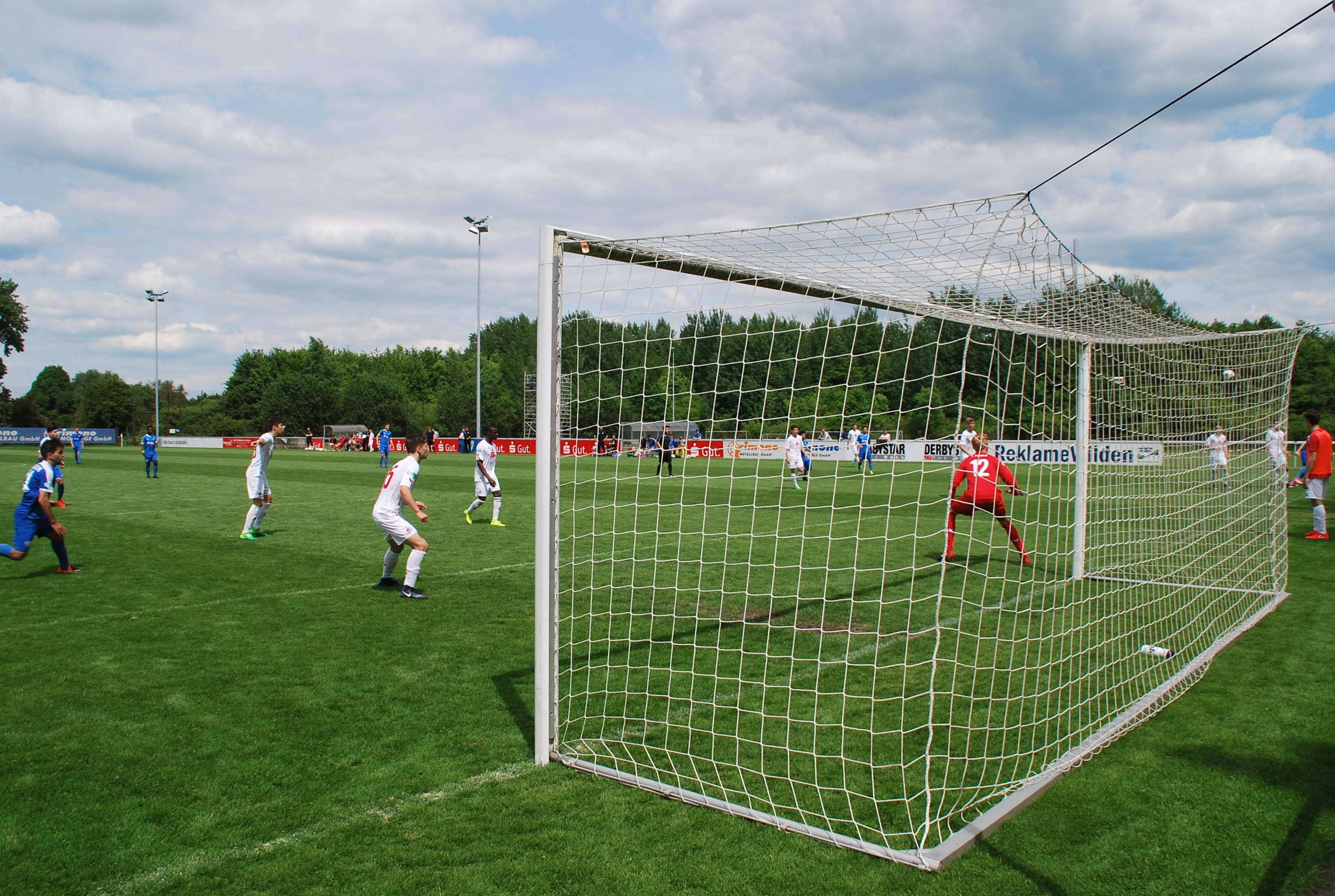 competition, soccer player, people, men, sports equipment, team sport, kicker, playing, plant, player, group of people, sports ground, goalkeeper, goal, HD Wallpaper