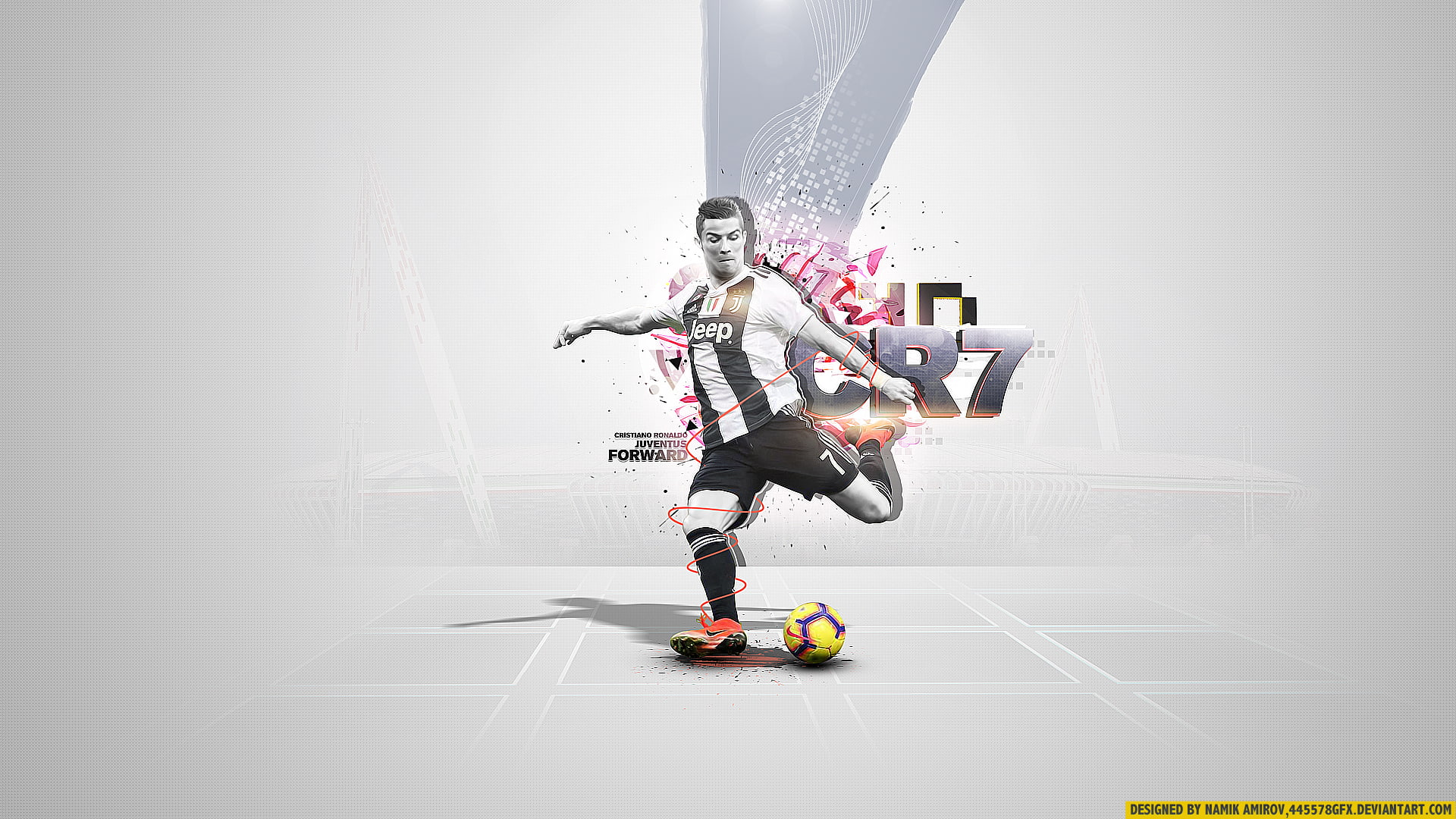 1080P, Juventus F.C., Soccer, Cristiano Ronaldo, Portuguese, HD Wallpaper