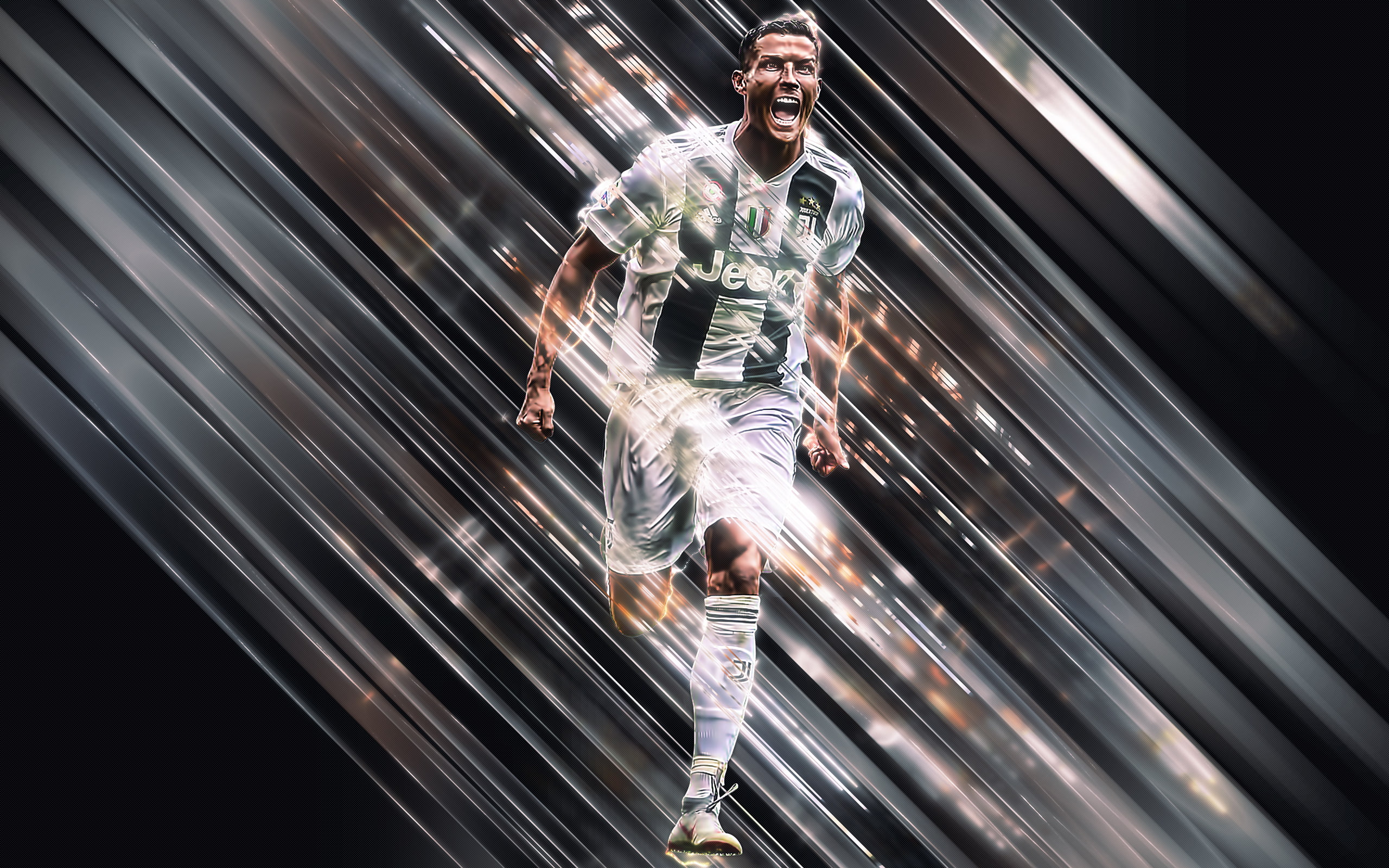 2K, Soccer, Juventus F.C., Cristiano Ronaldo, HD Wallpaper